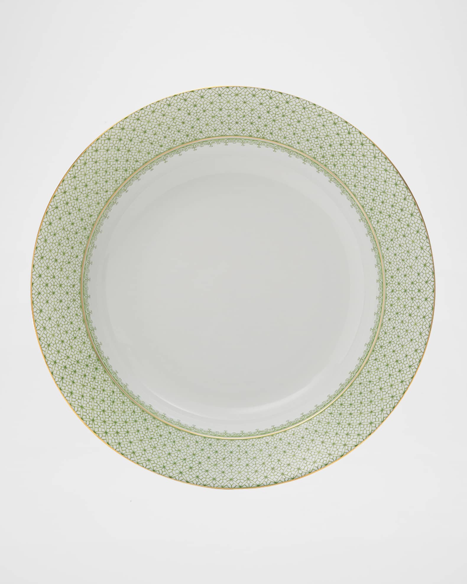 Apple Lace Rim Soup Bowl 0