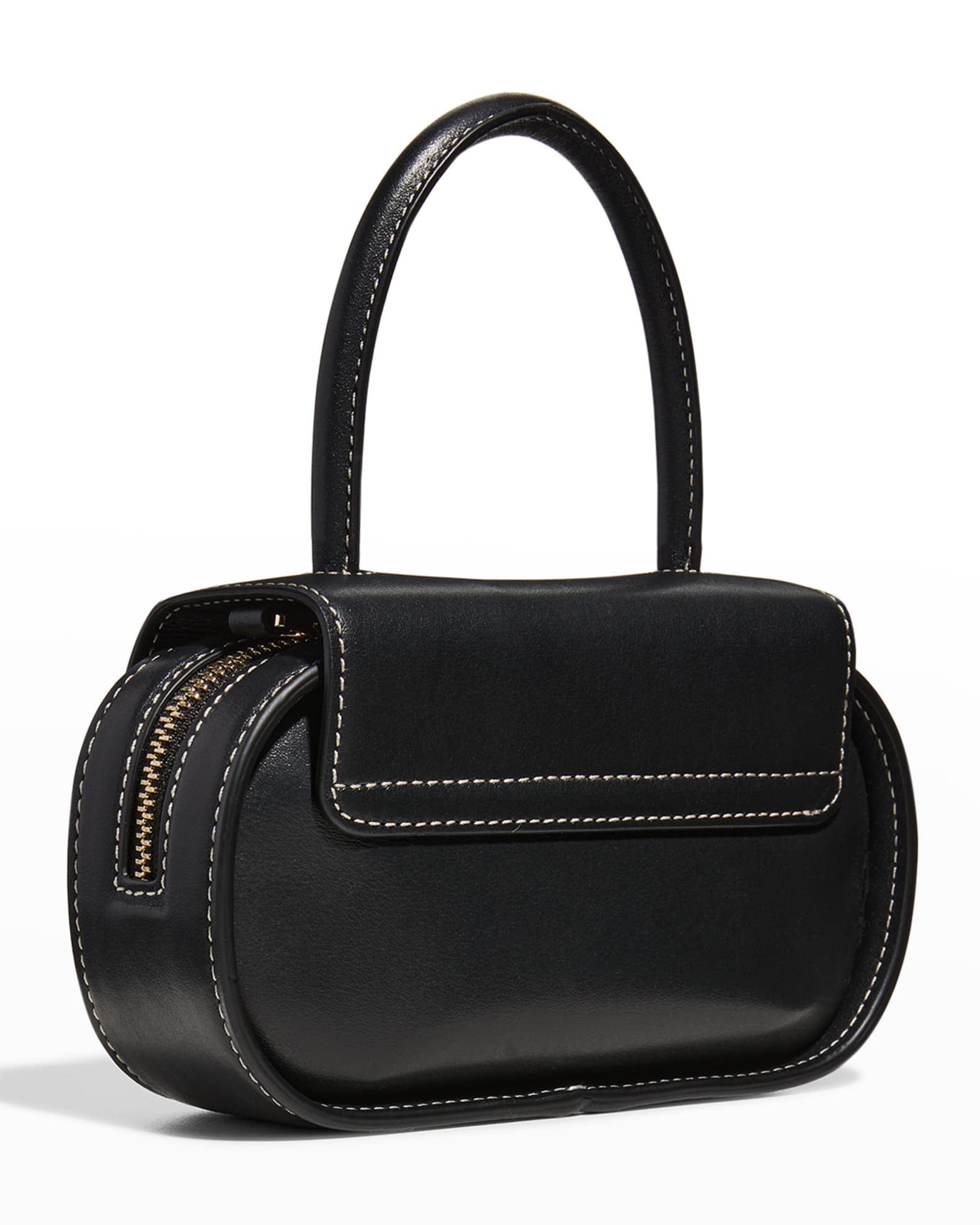 Yuzefi Macaroon Napa Leather Top-Handle Bag | Neiman Marcus