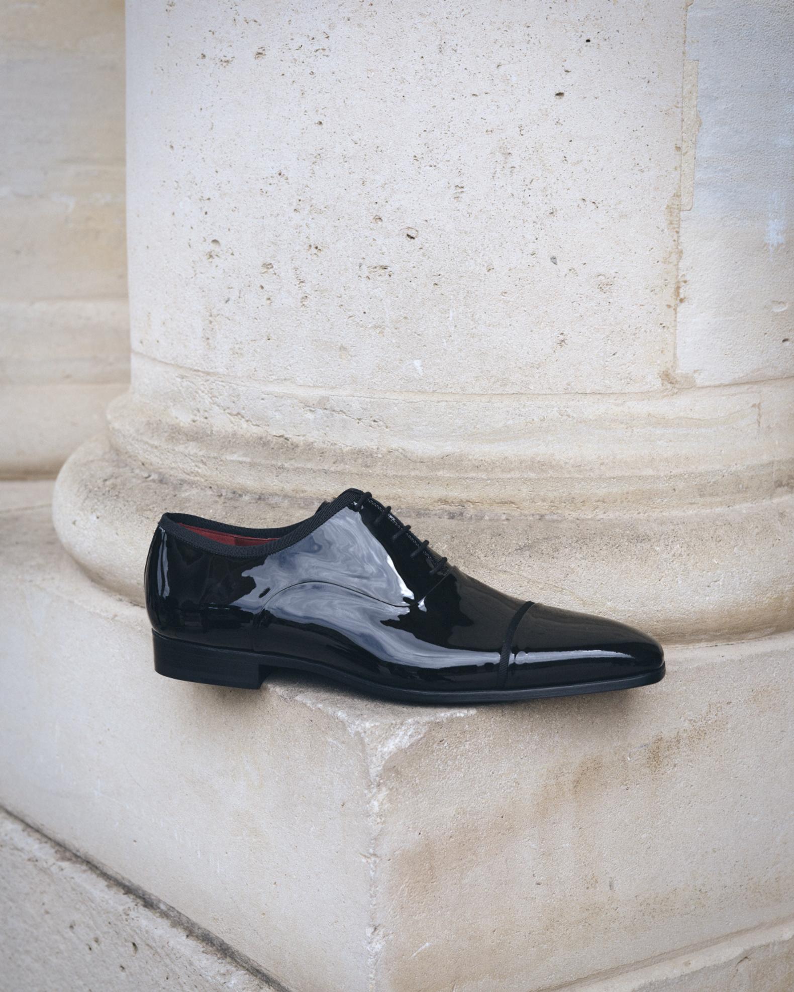 Magnanni Men 8272 Black Leather Cap Toe Derby Dress Shoes Made in Spain Size 12W Harlan Men main image 4