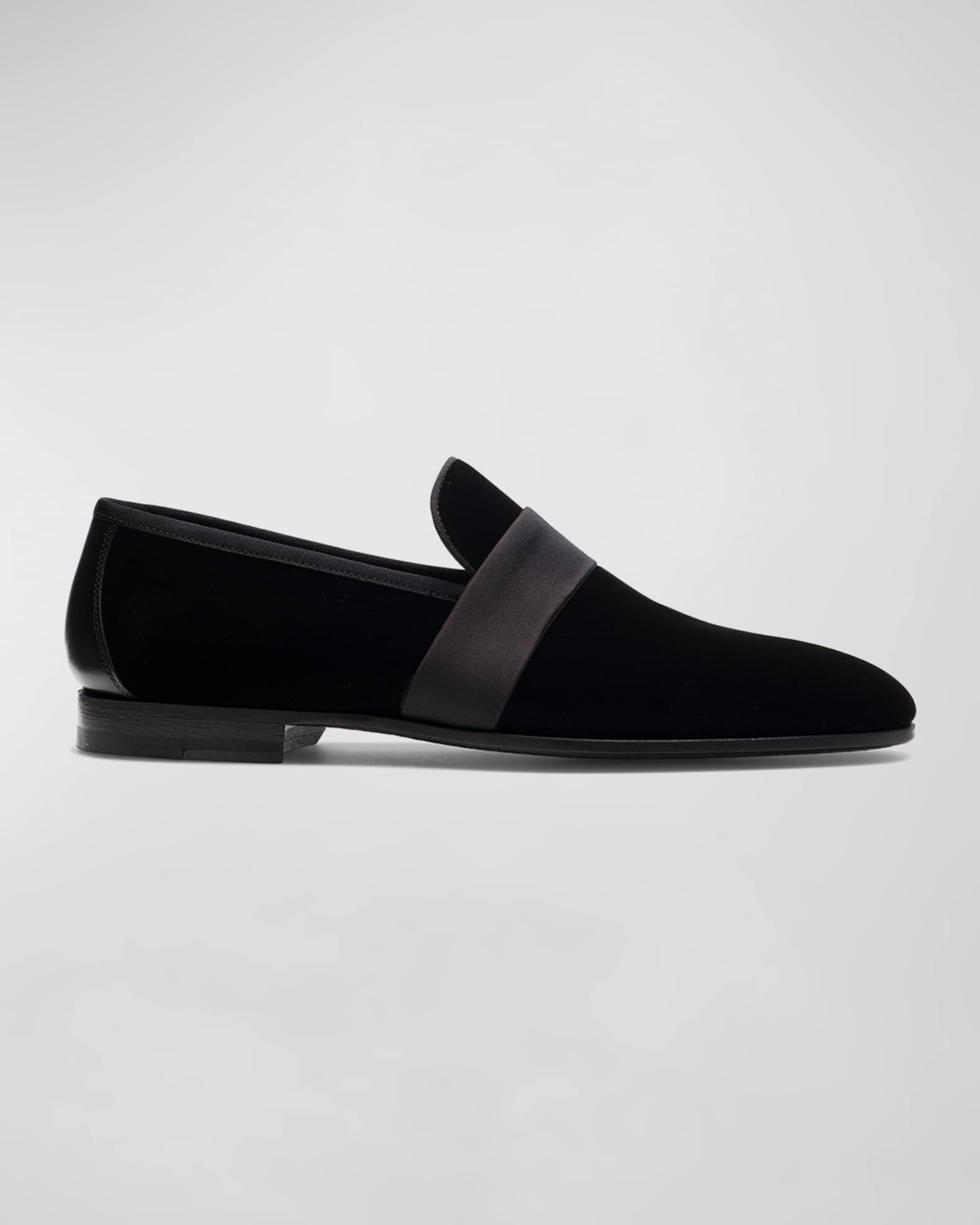 Magnanni Men s Jenaro Velvet Formal Loafers Neiman Marcus