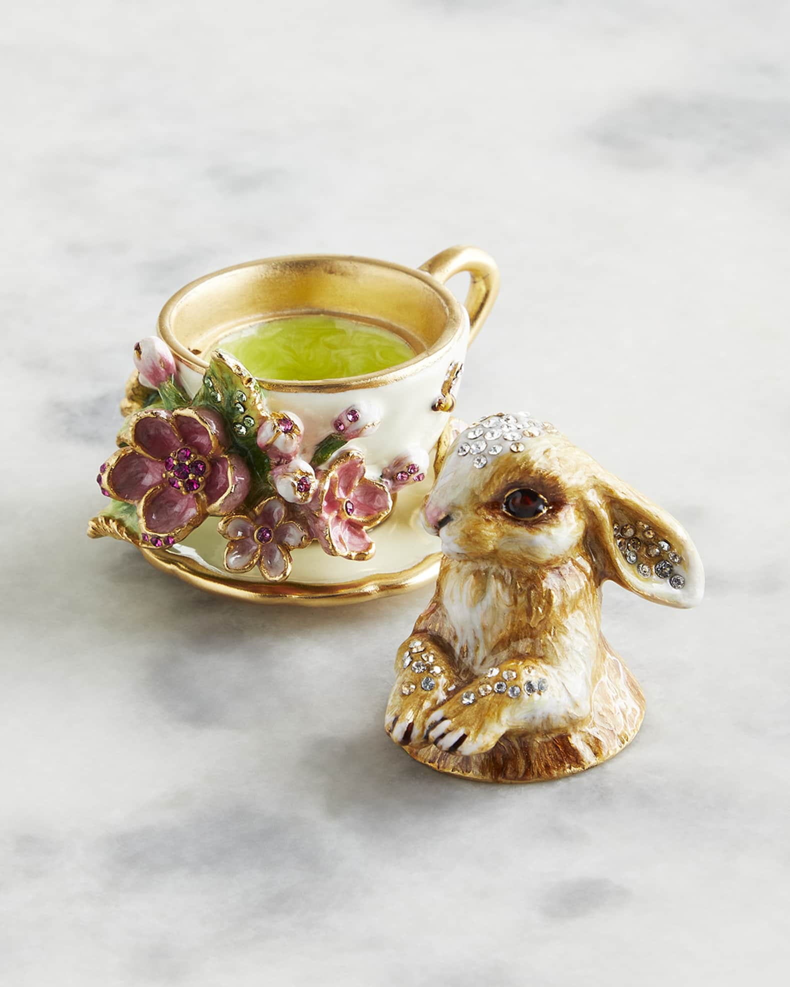 Teacup Bunny Decorative Box 1