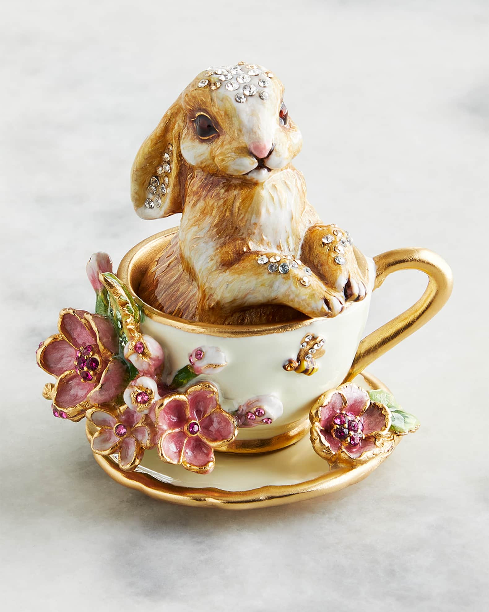 Teacup Bunny Decorative Box 0