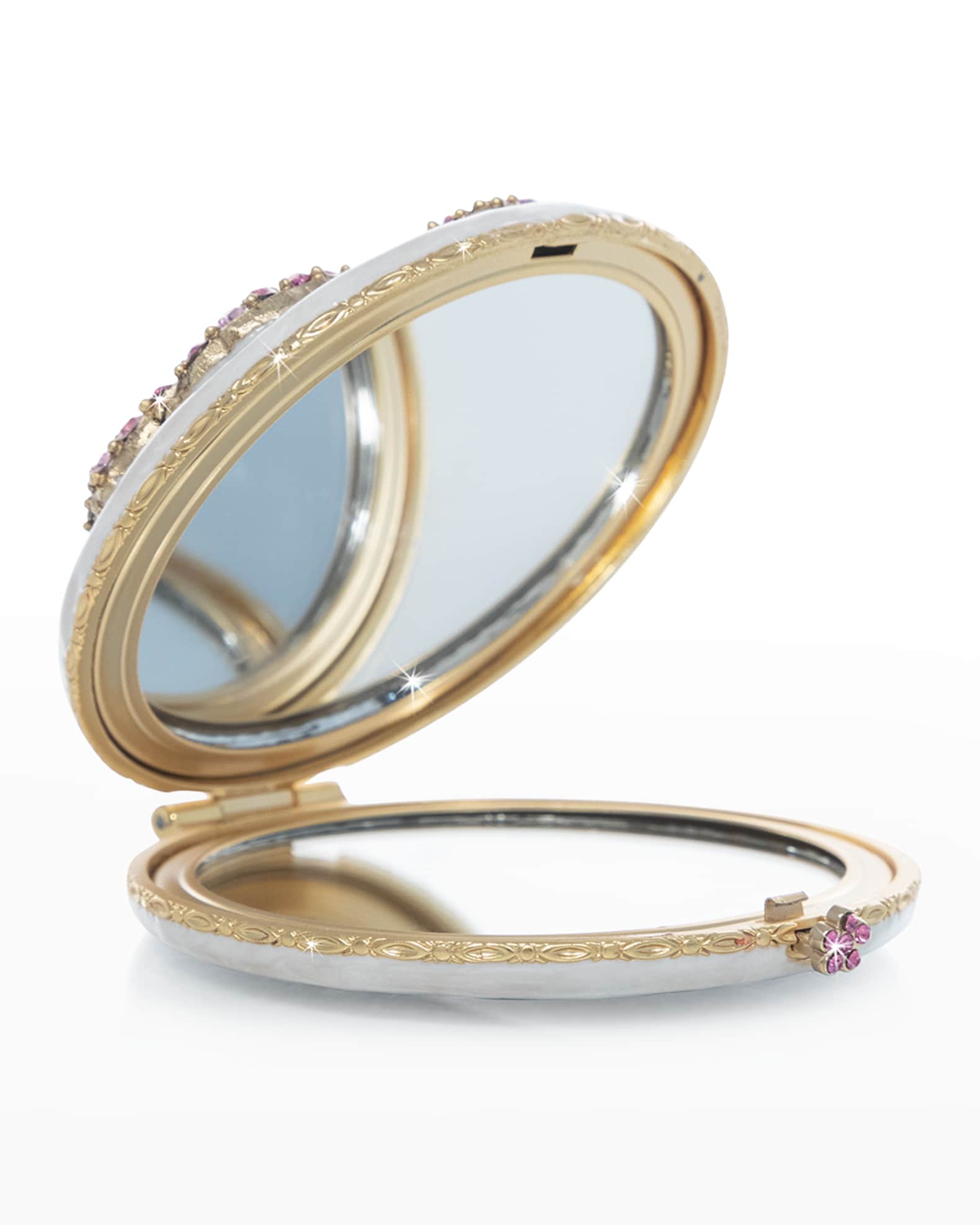 Jay Strongwater Peony Compact Neiman Marcus