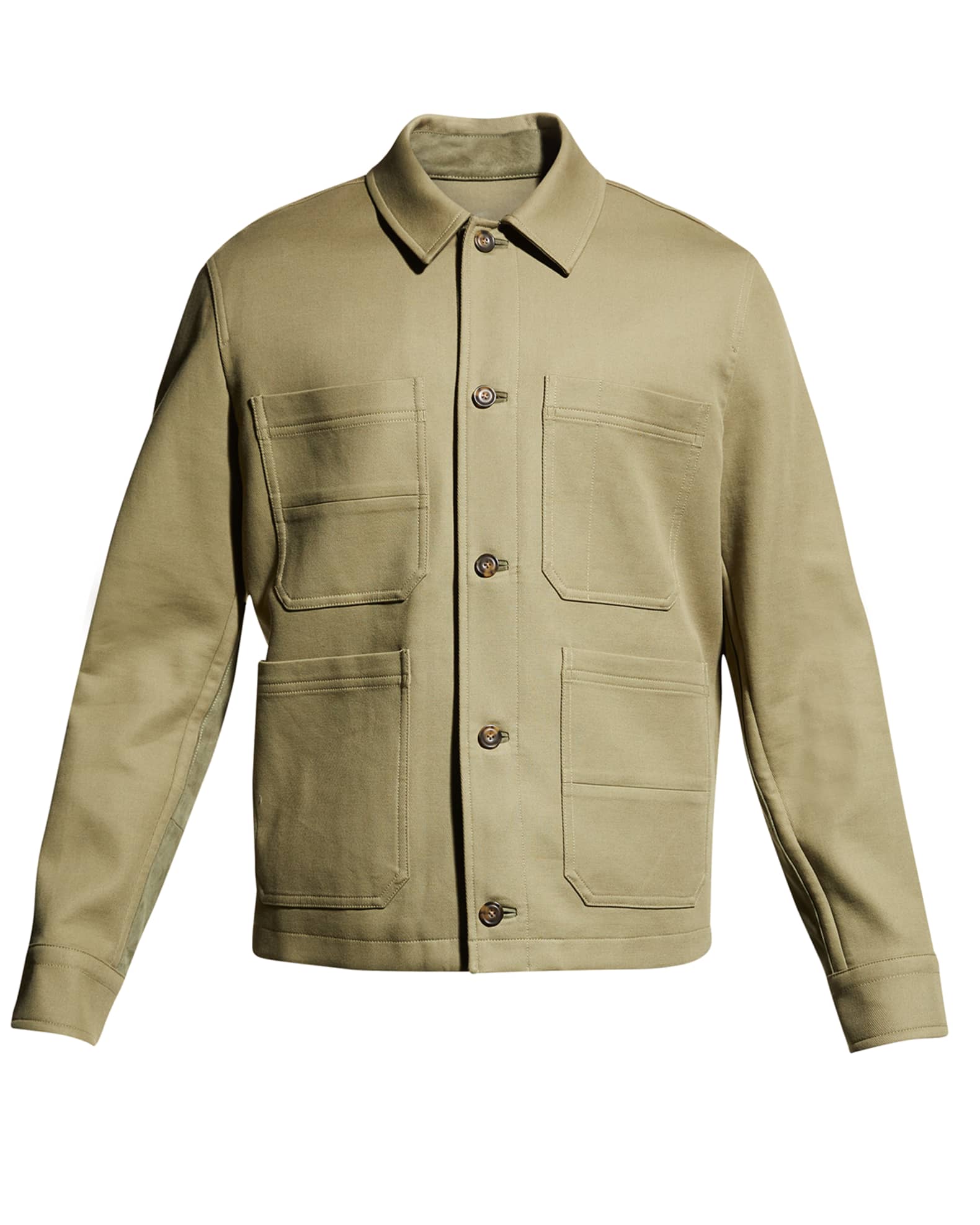 Vince Men's StretchCotton Chore Jacket Neiman Marcus