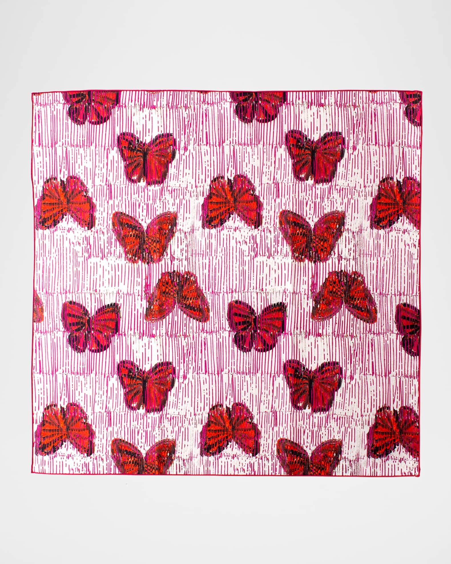 Pretty in Pink Cotton Dinner Napkin 1