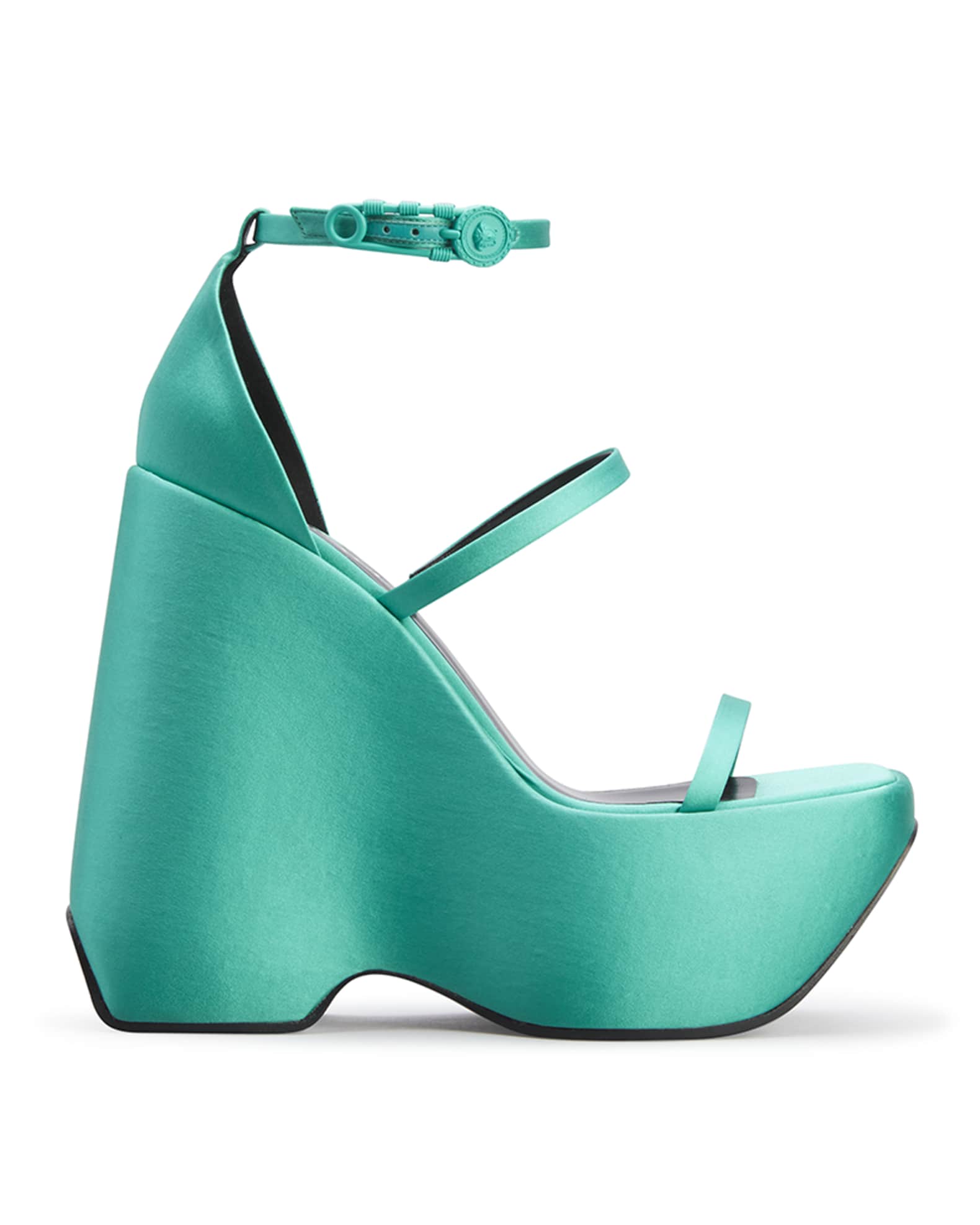 Platform 3-Strap Sandals 0