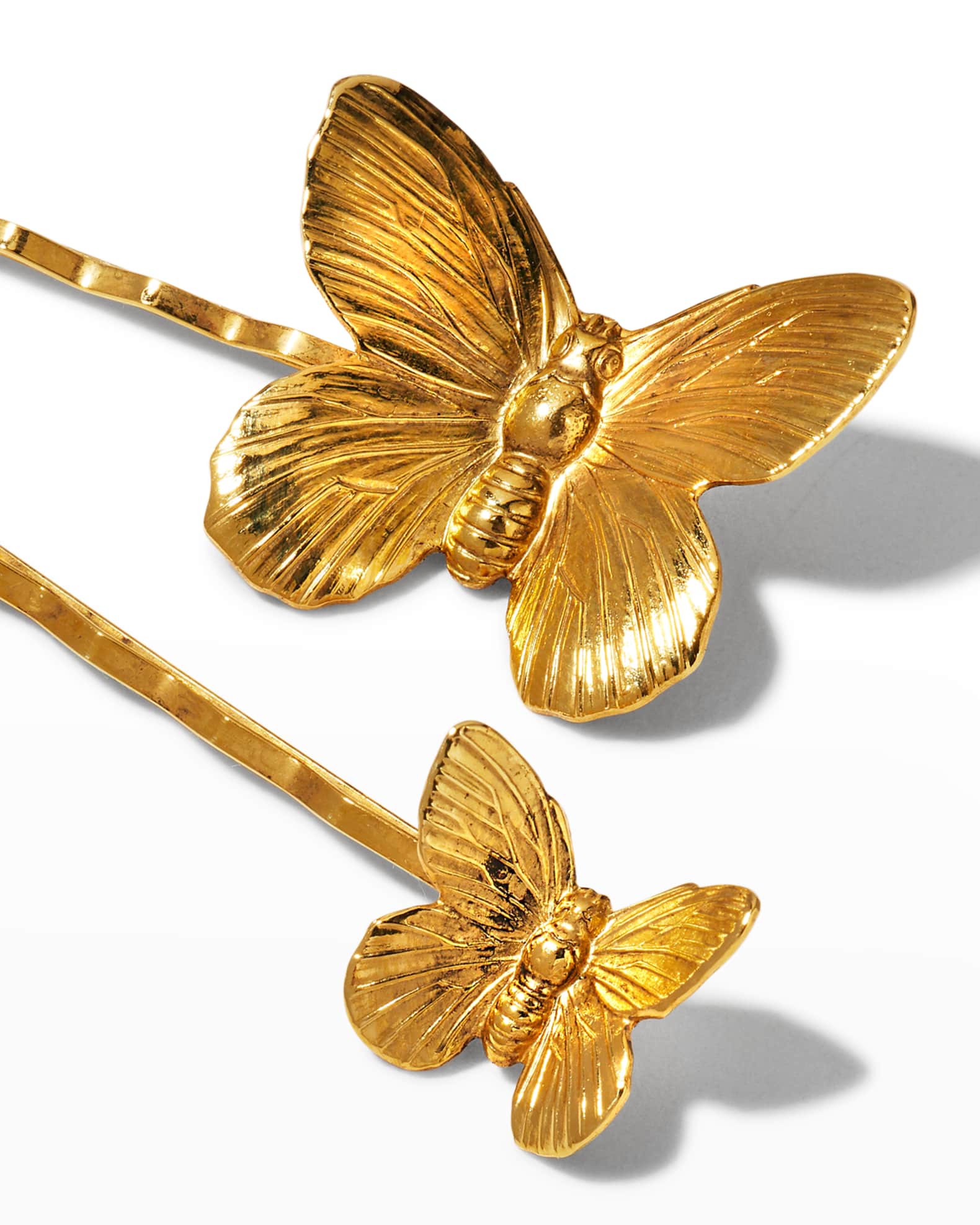 Jennifer Behr Pippa Butterfly Bobby Pins, Set of 5 | Neiman