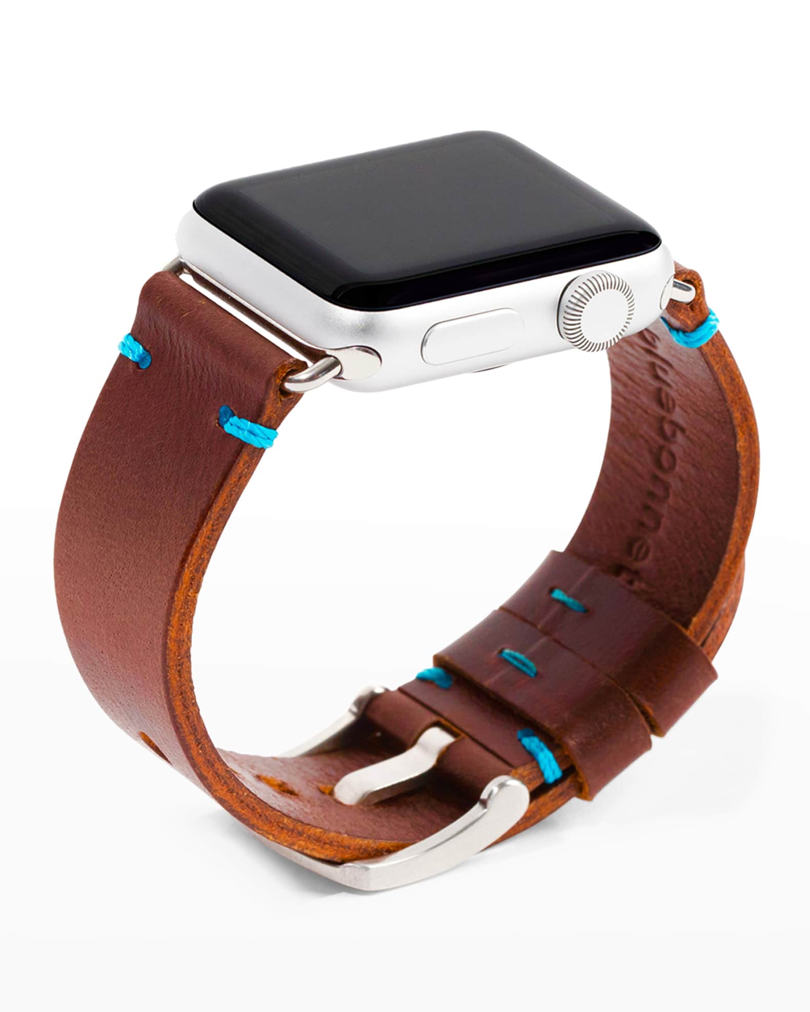 Bluebonnet Italian Leather Apple Watch Band - 42,44,45mm