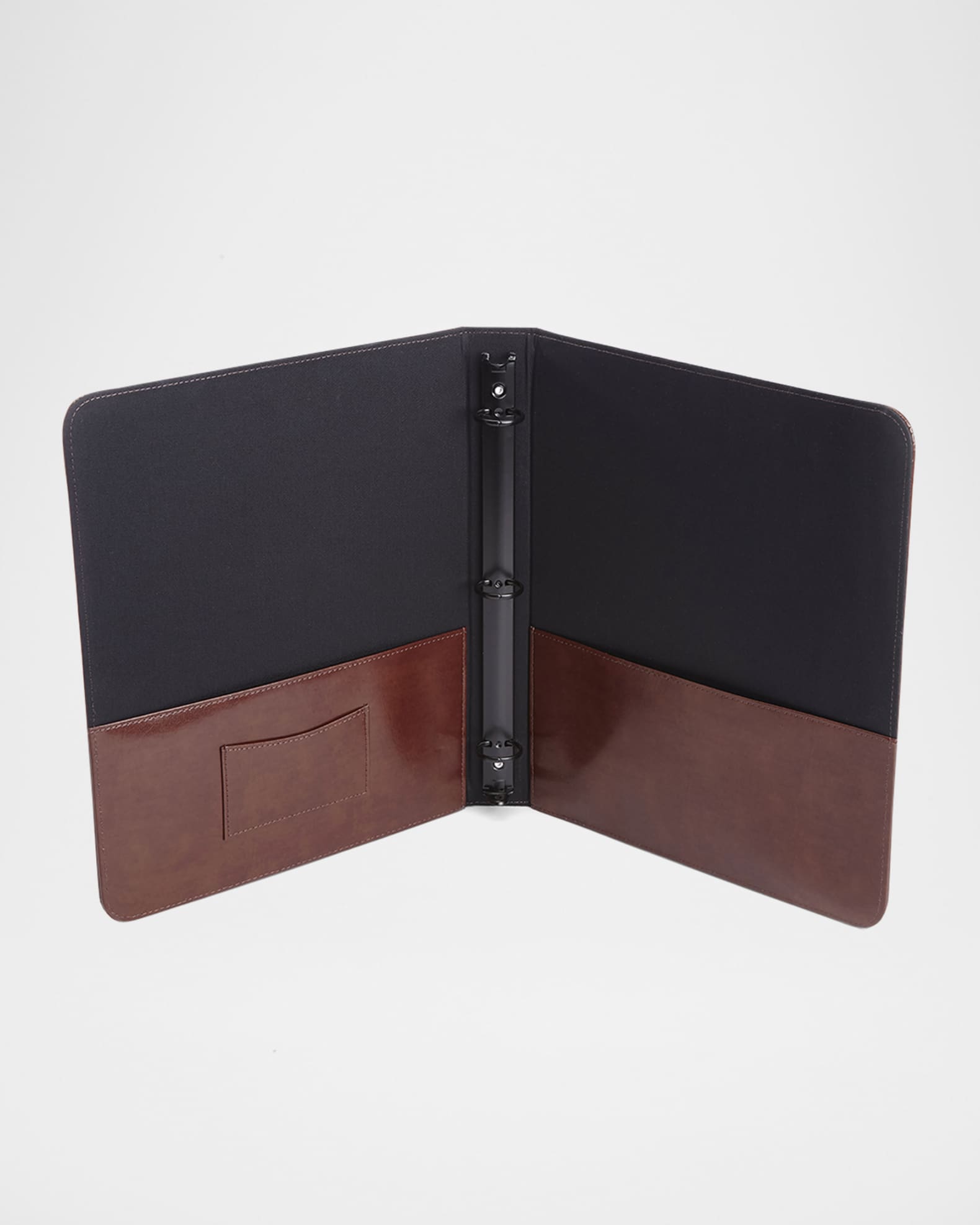 Personalized Leather 1" Ring Binder 1