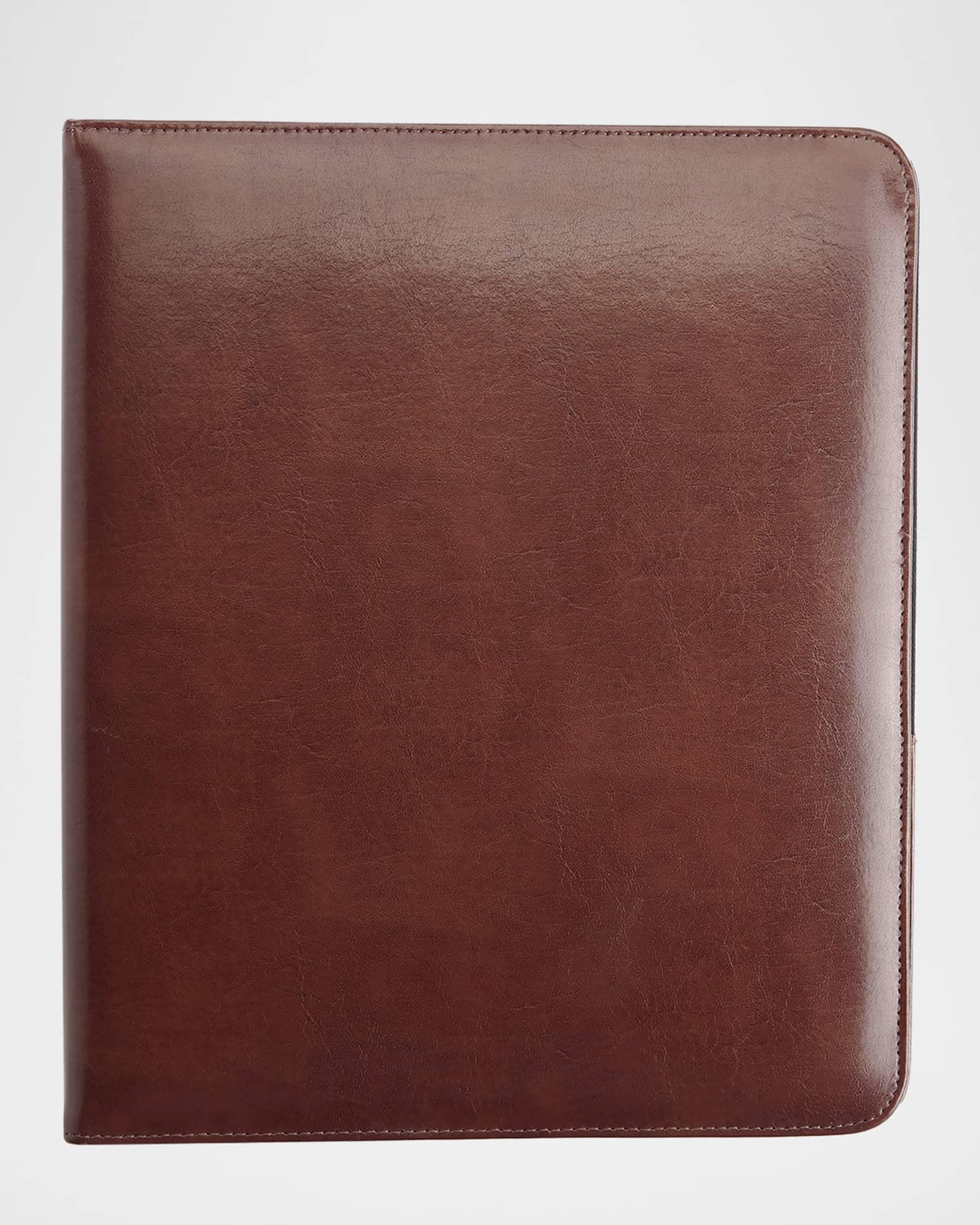 Personalized Leather 1" Ring Binder 0