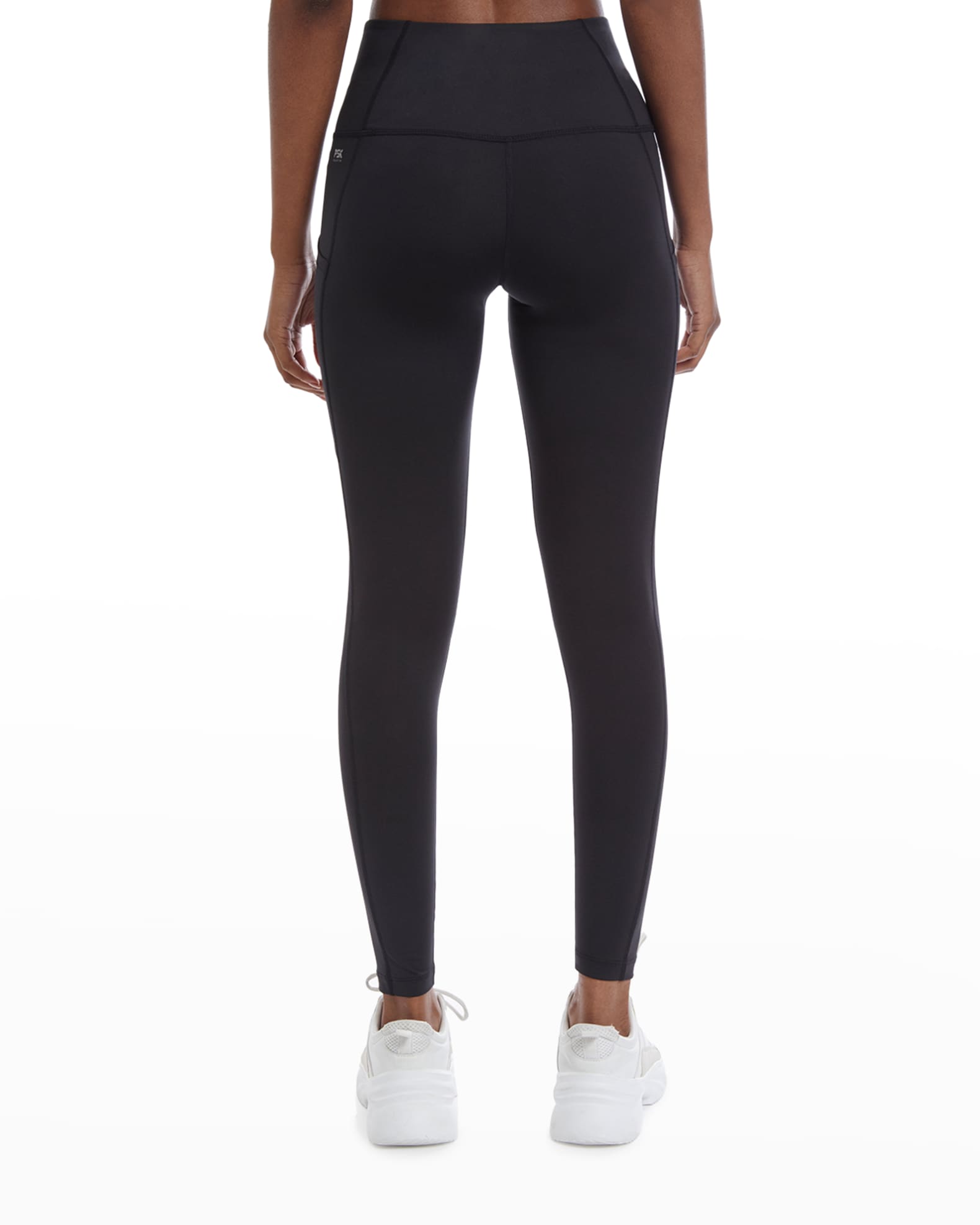 PSK Collective Compression Curved Seamed Leggings | Neiman Marcus
