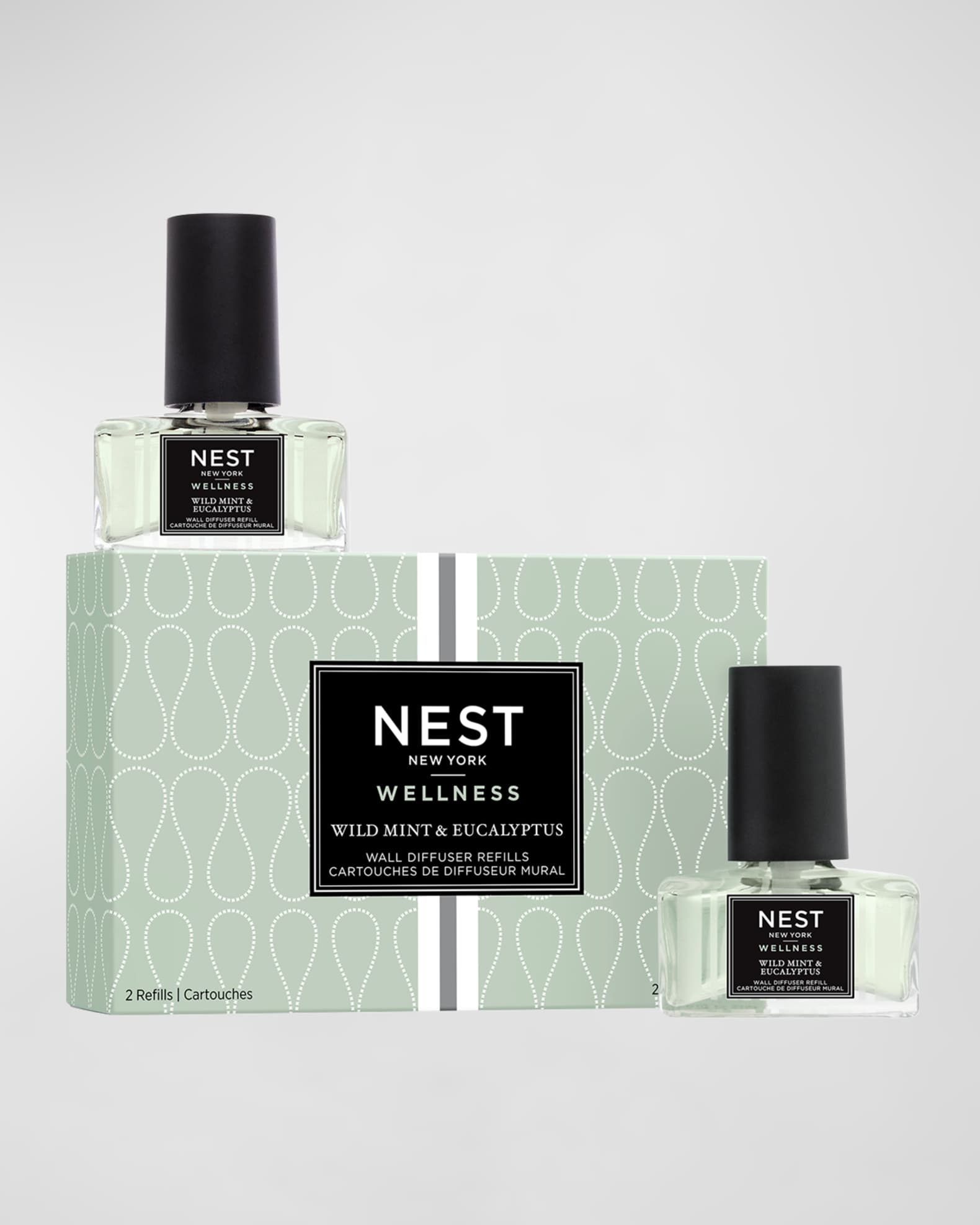 Wild Mint & Eucalyptus Refills For Wall Diffuser 0