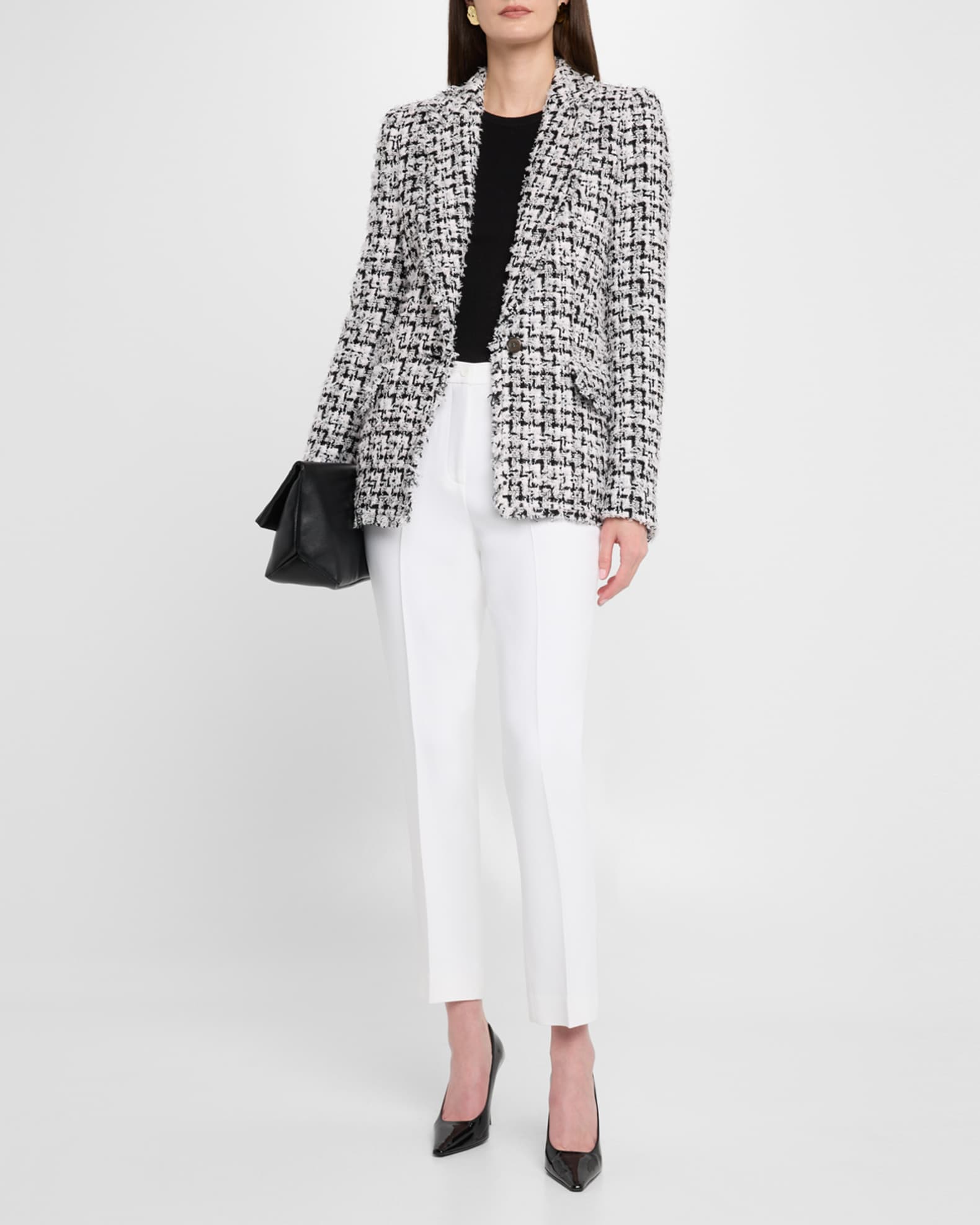 Hutton Ribbed Cashmere Pullover 1