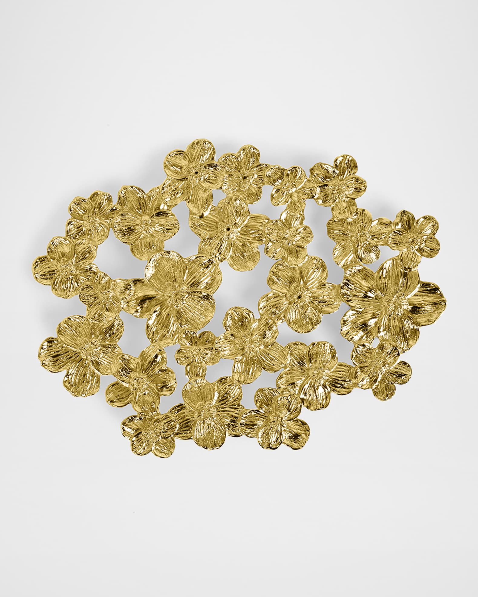 Gold Orchid Trivet 1