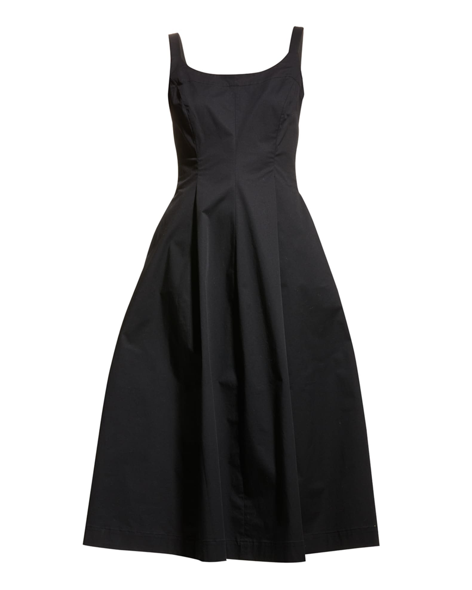 Vince Paneled Midi Slip Dress | Neiman Marcus