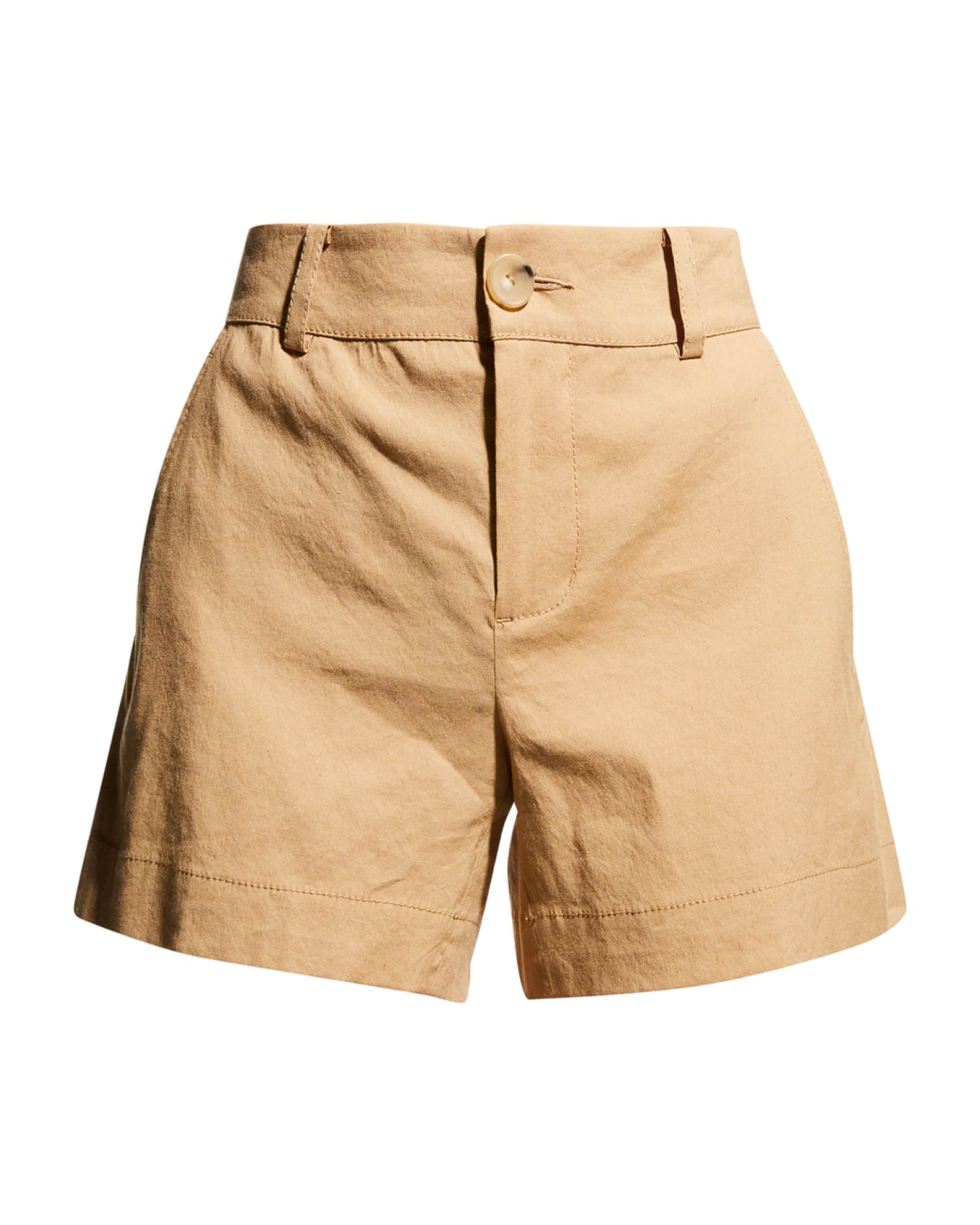 Vince Casual Linen-Blend Shorts | Neiman Marcus