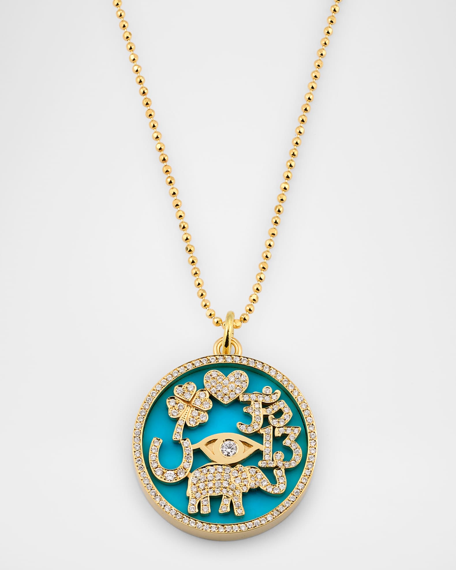 Jennifer meyer good luck necklace shop