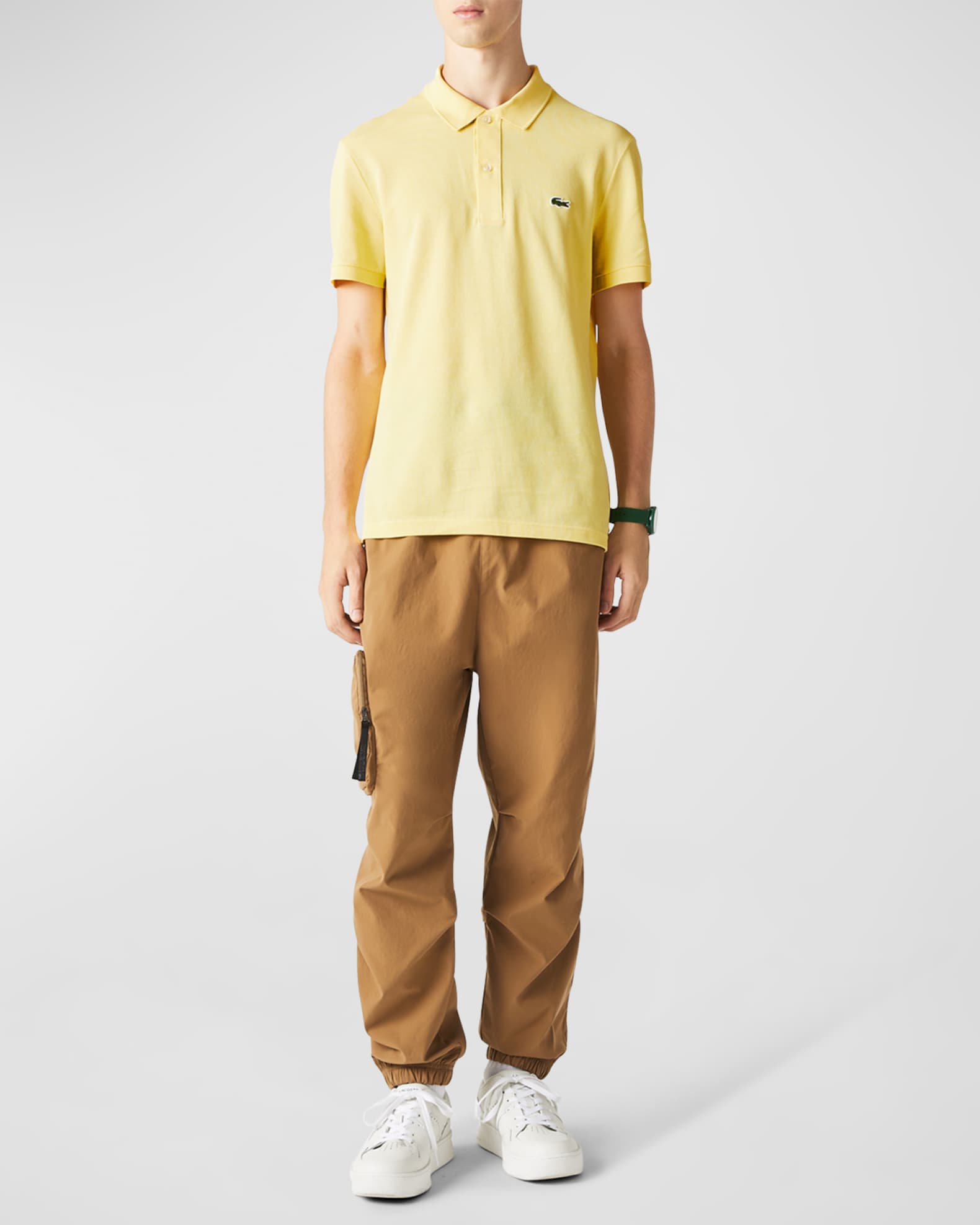 Lacoste Men's Signature Polo Shirt | Neiman Marcus