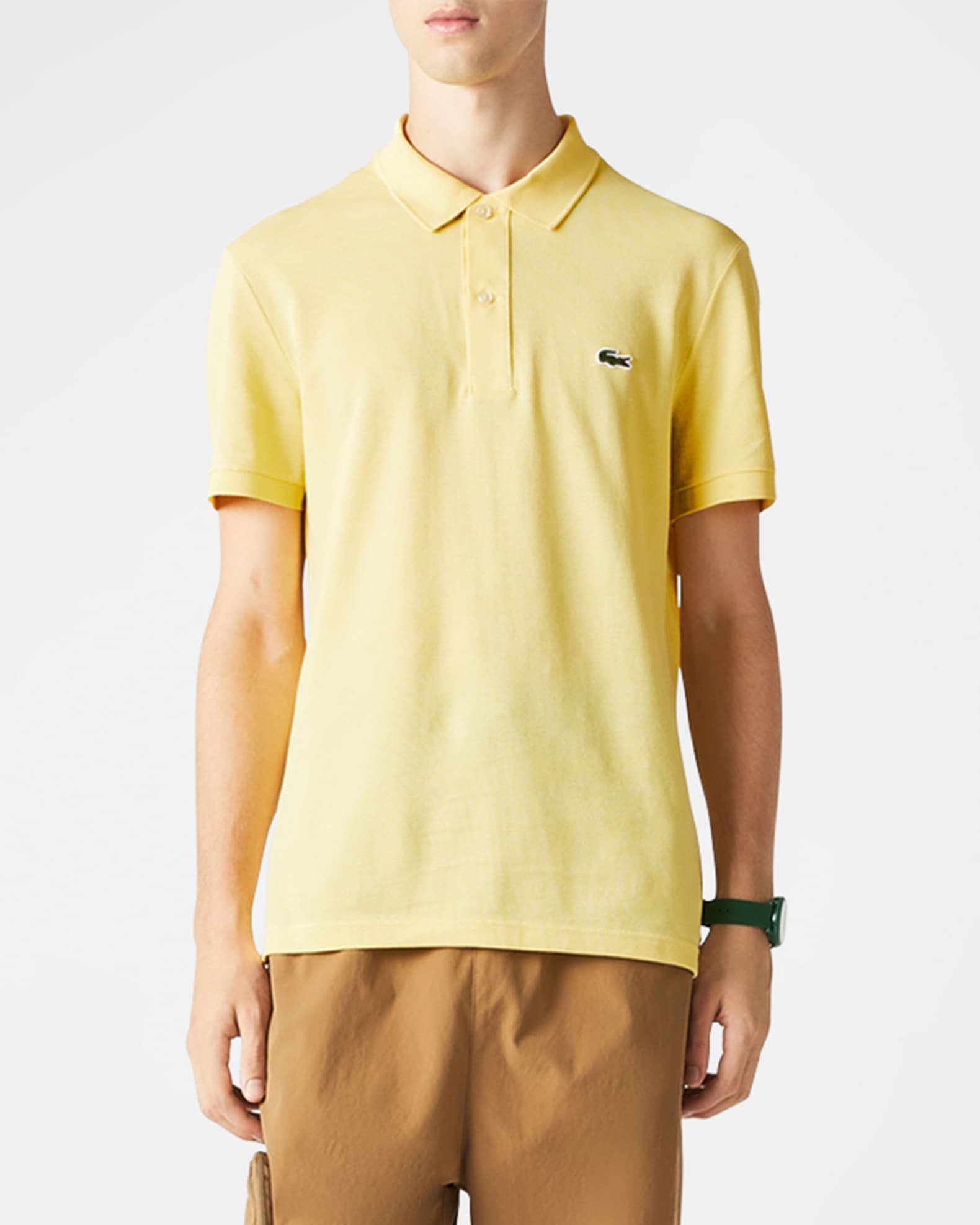 Lacoste Men's Signature Polo Shirt | Neiman Marcus