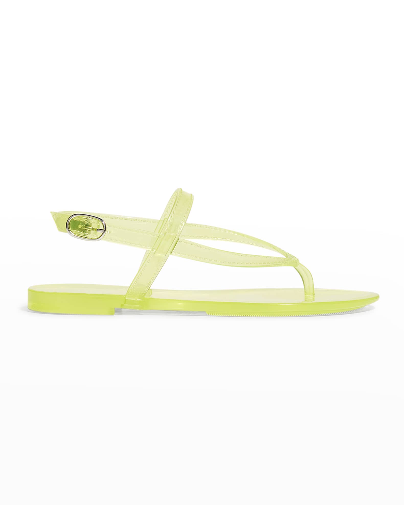 stuart weitzman crystal jelly sandals