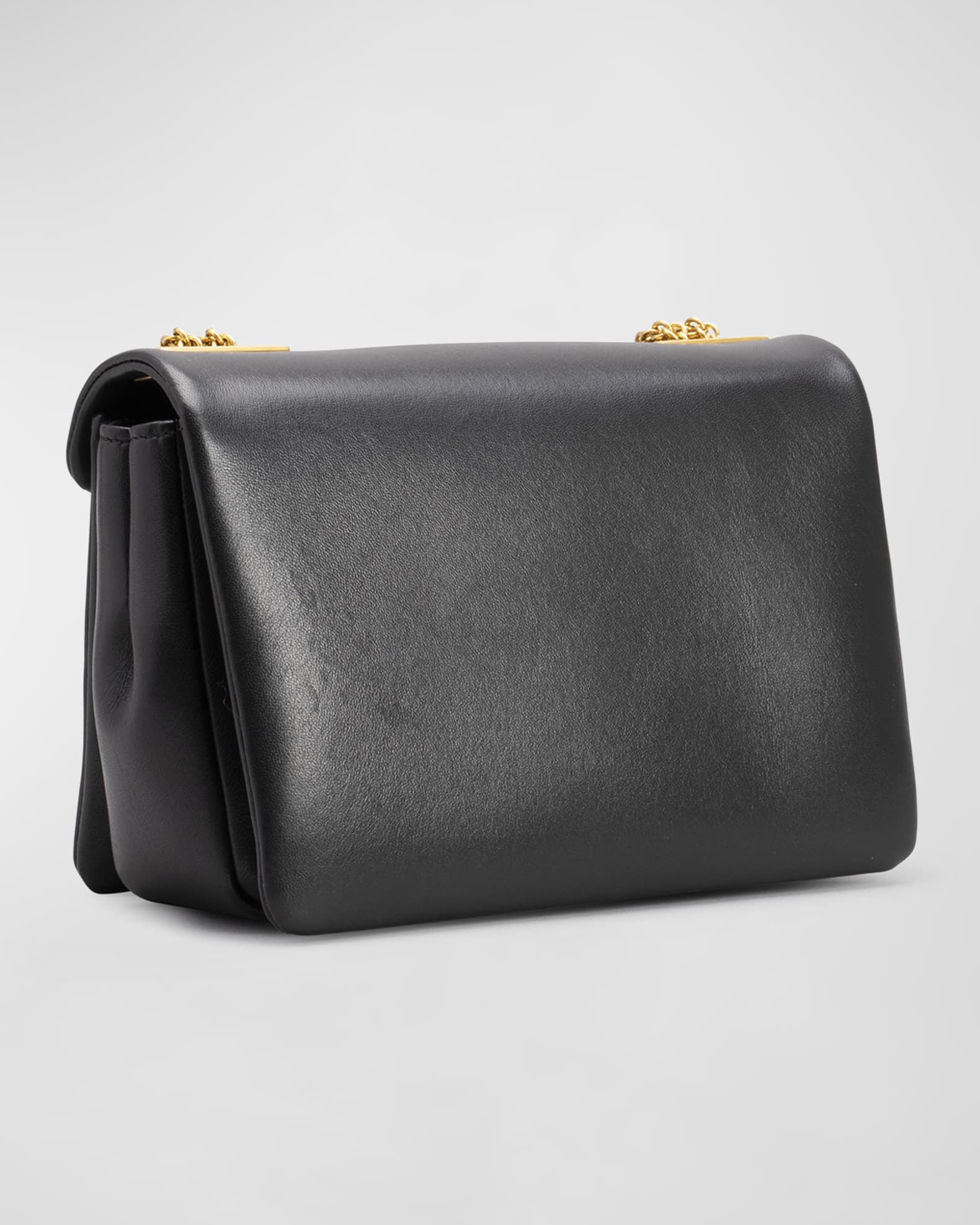 Valentino Garavani One Stud Chain Leather Shoulder Bag | Neiman Marcus