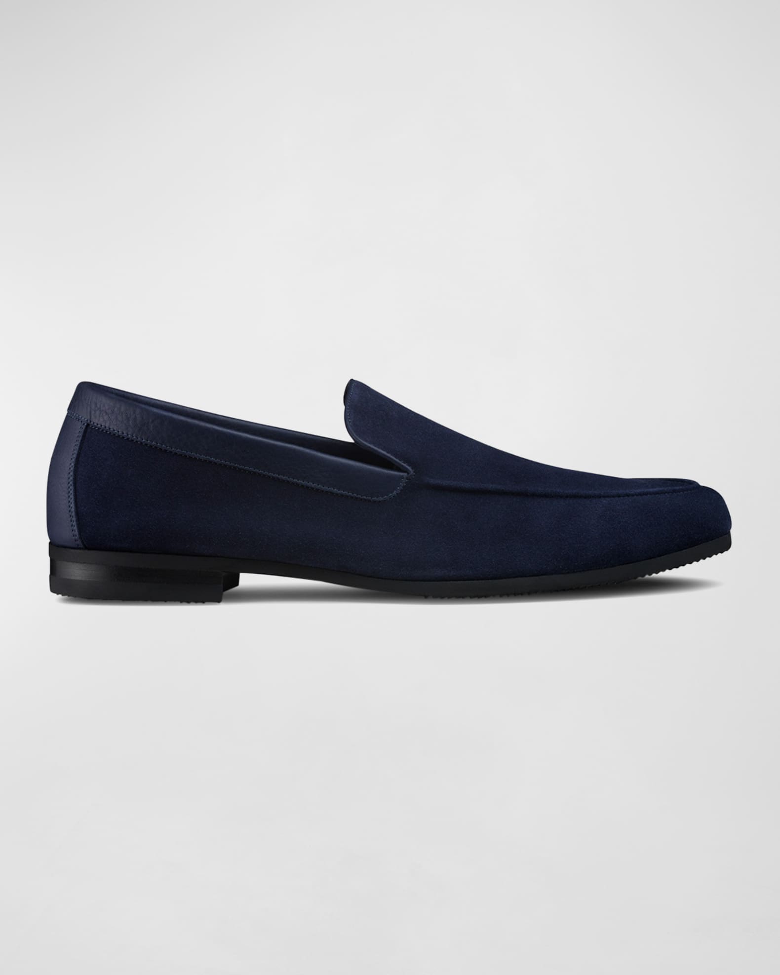 John Lobb Men's Tyne Suede Loafers | Neiman Marcus