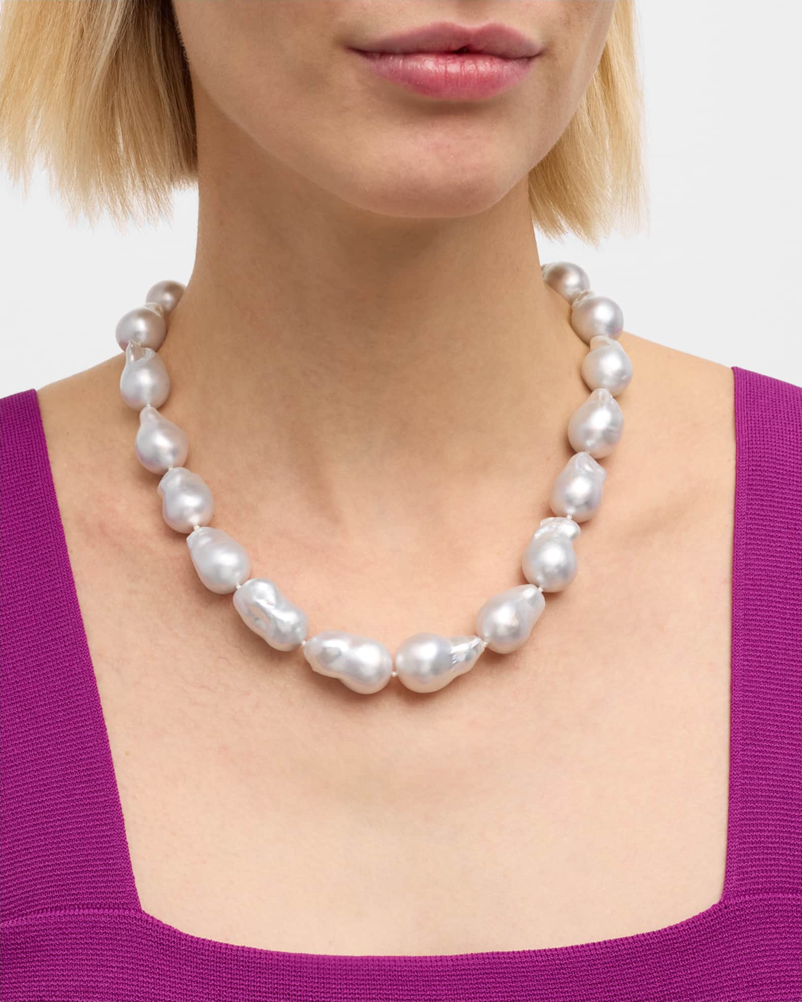 Baroque South Sea Pearl Necklace