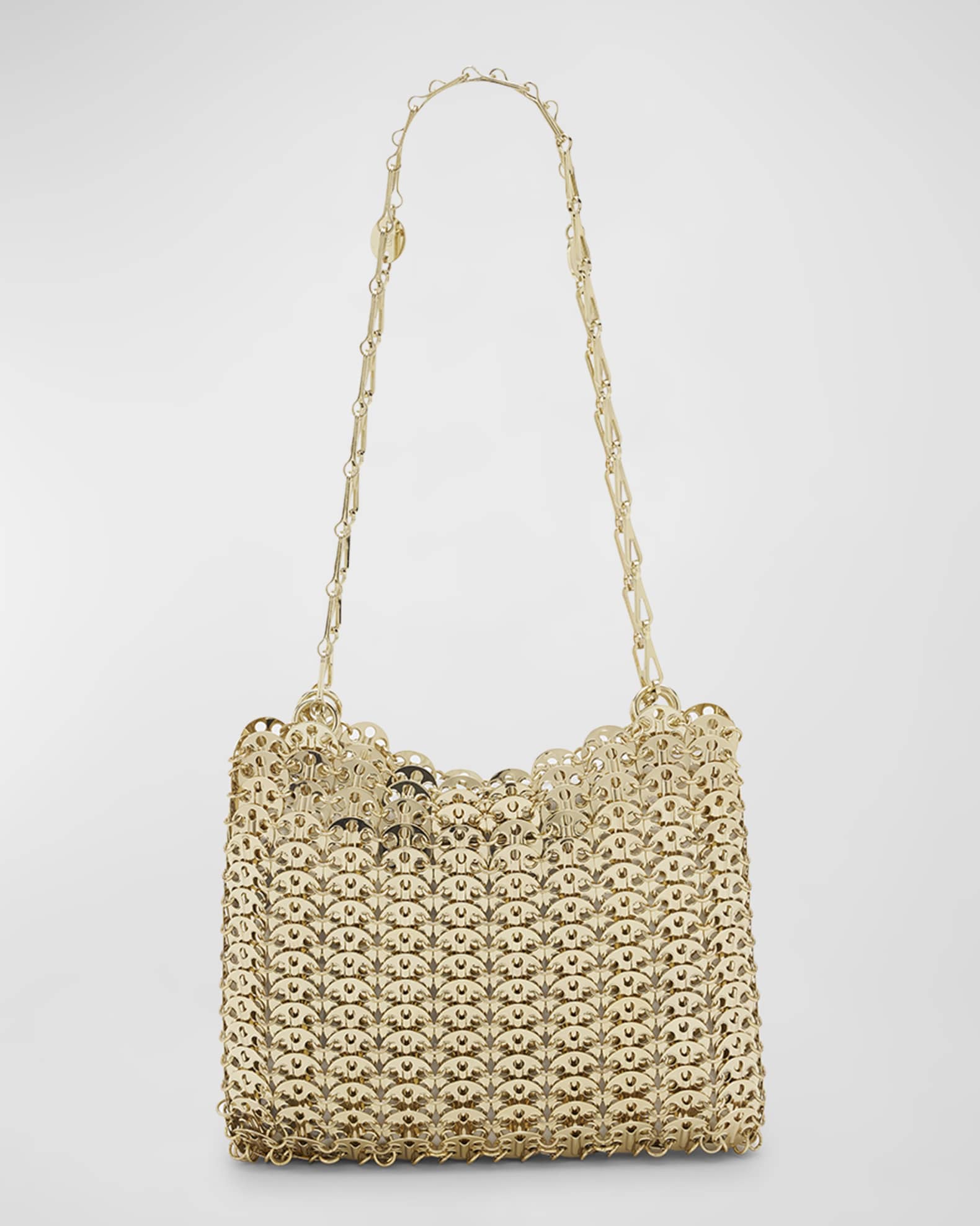 1969 Allover Disc Brass Shoulder Bag 0