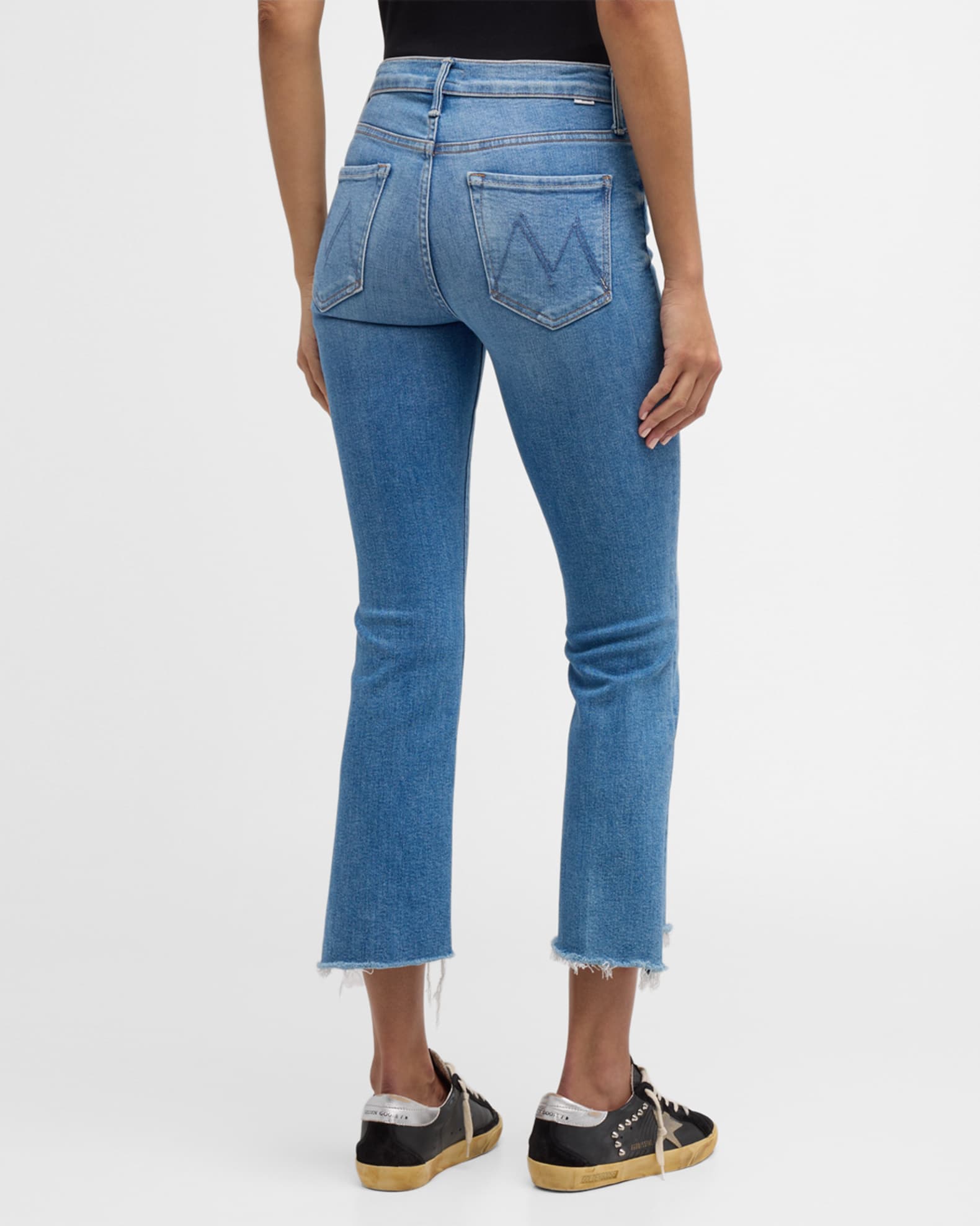 パンツ MOTHER THE INSIDER CROP STEP FRAY 25 Mother Insider Crop Step Fray-off limits – jeantherapy