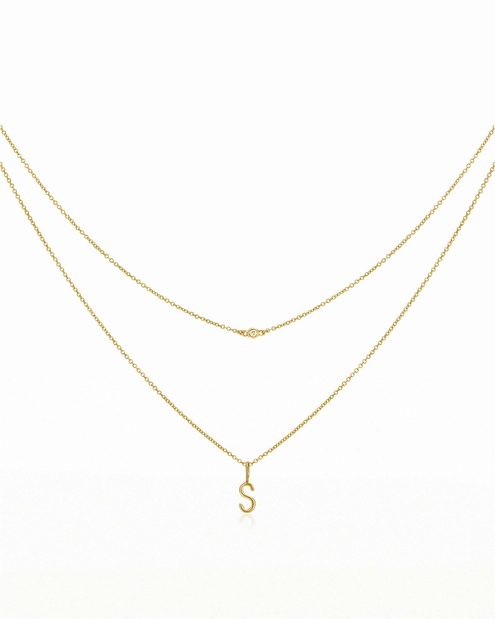Amelia 14K Gold Layered Necklace 0