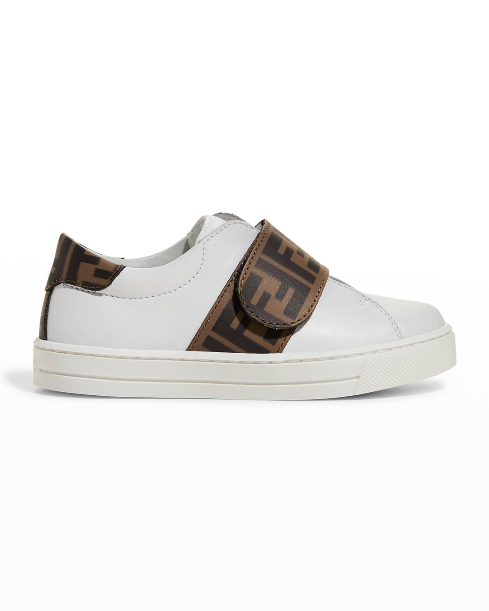 Fendi Grip-Strap Sneakers, Size