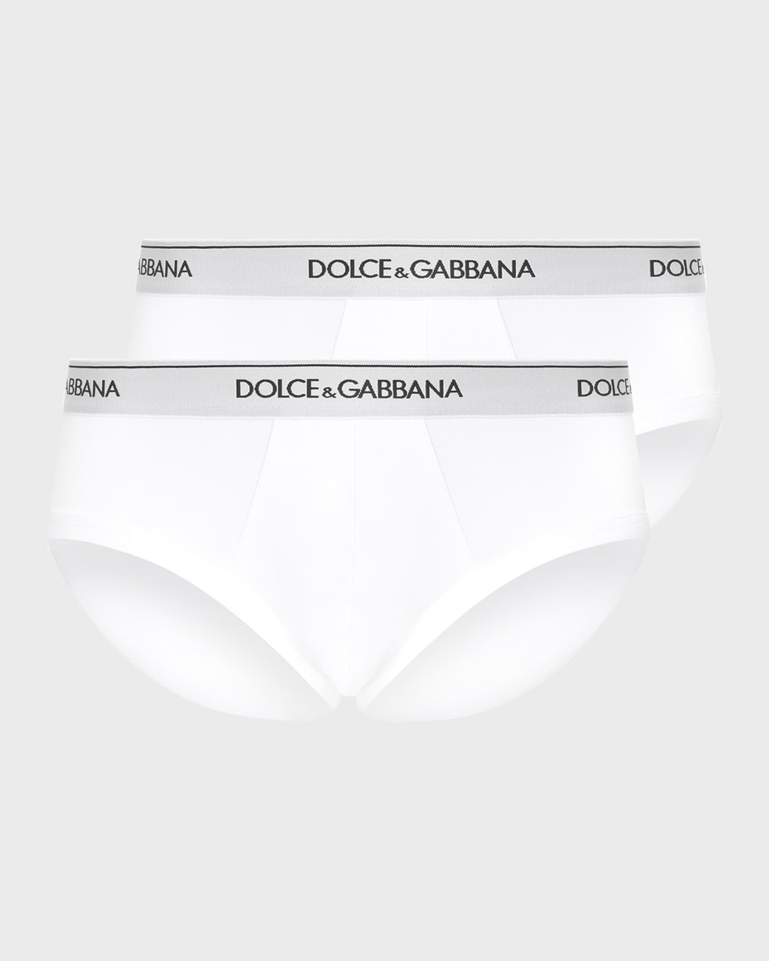 Men's Two-Pack Jersey Stretch Logo Briefs 0