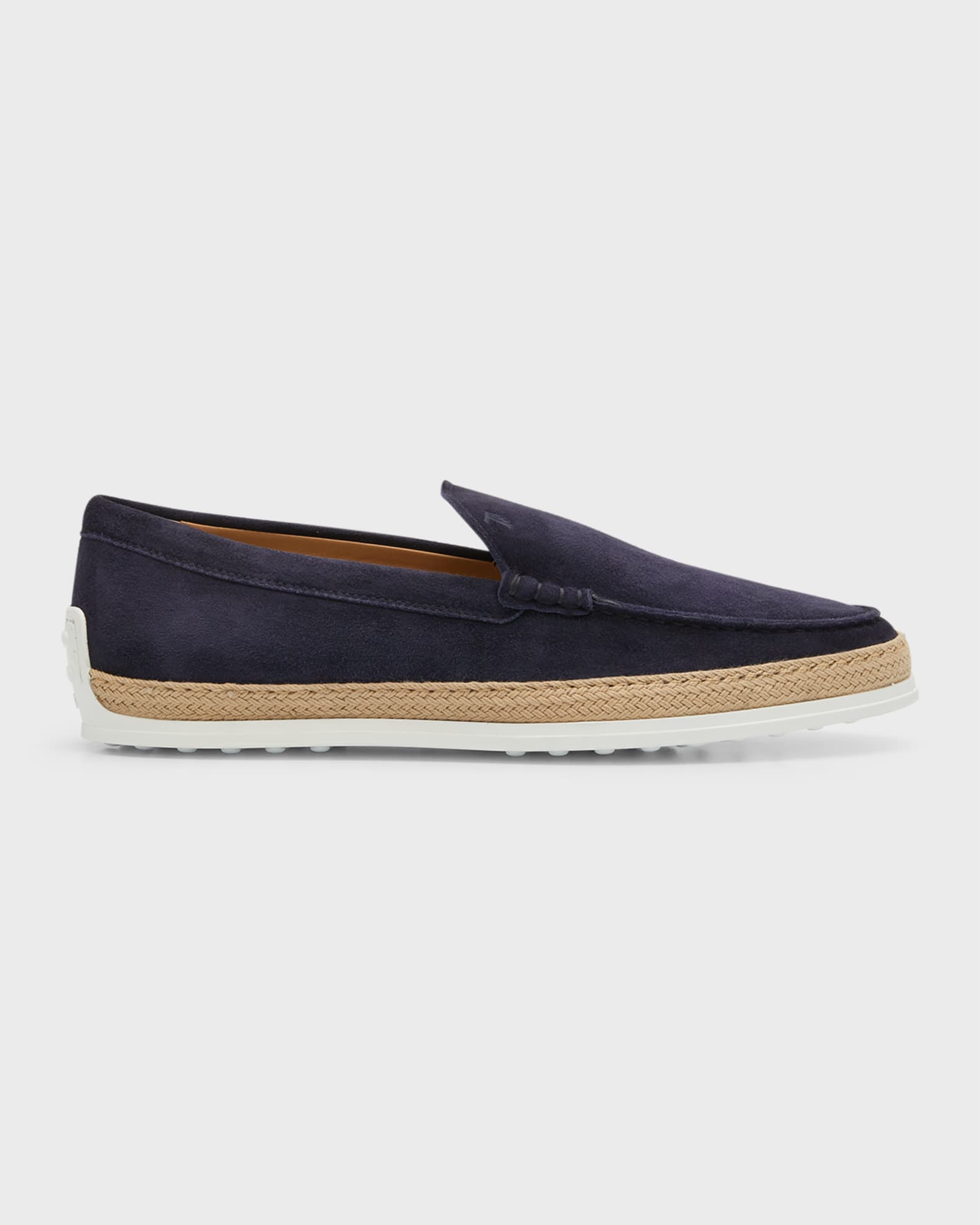 Tod's Men's New TV Suede Espadrilles