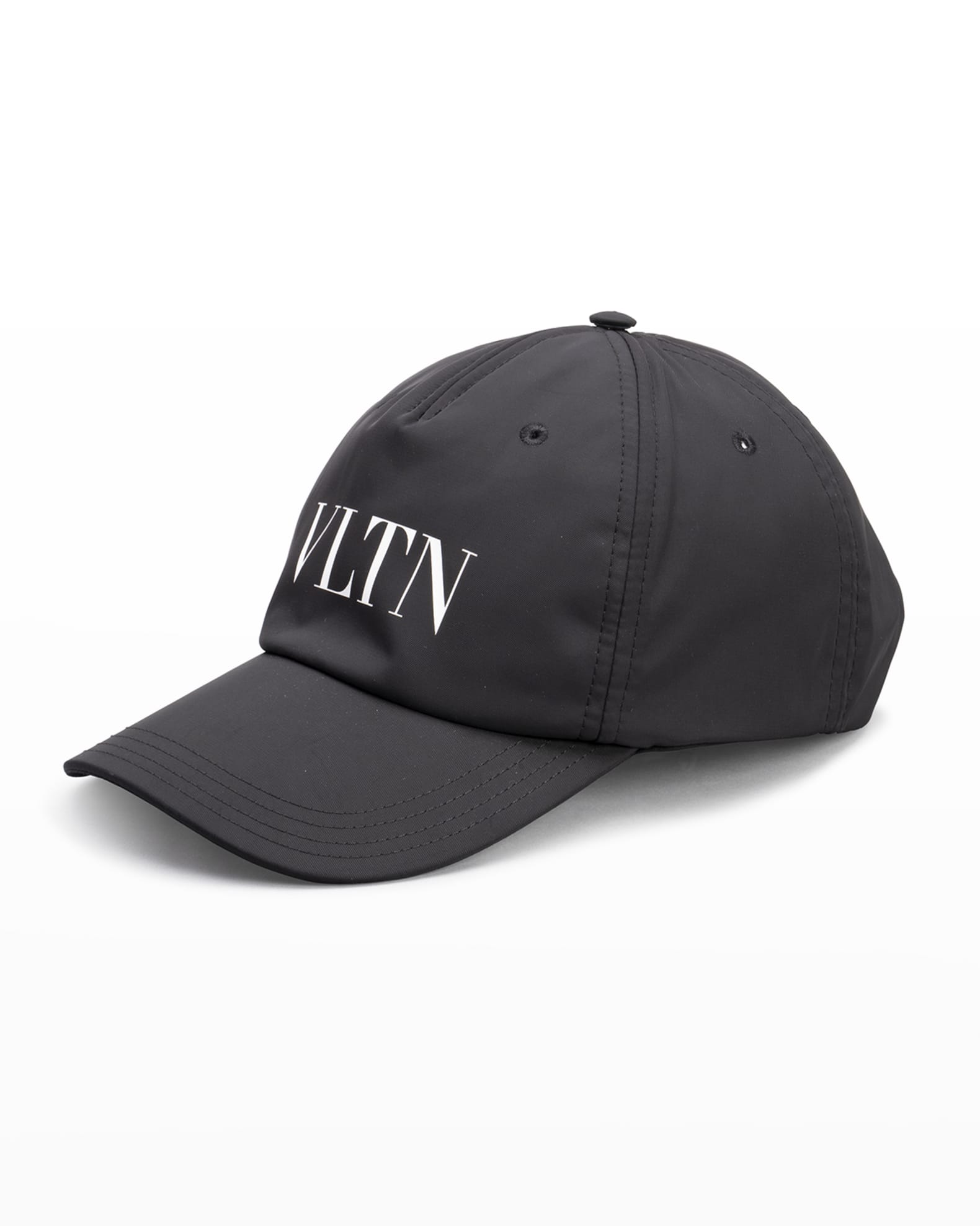 Valentino Garavani Men's VLTN Nylon Baseball Hat | Neiman Marcus
