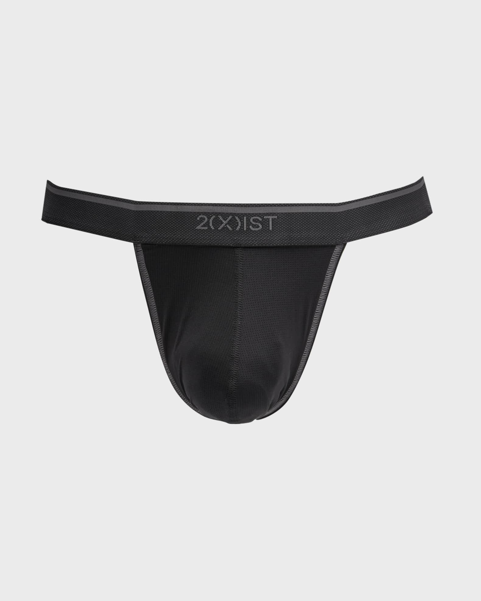 Stay comfortable all day with these 2(X)IST Cotton Stretch No Show Briefs