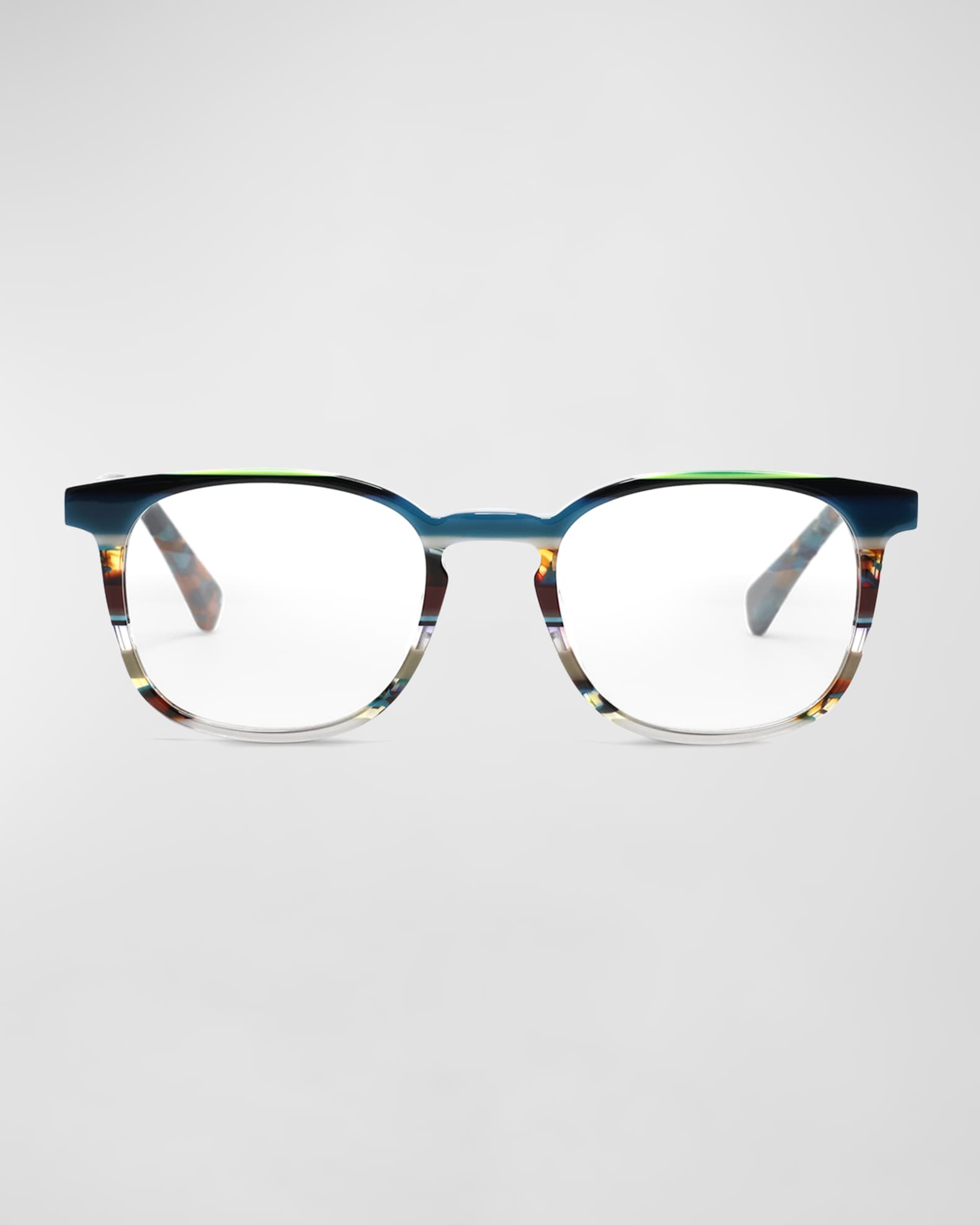 Boardroom Oversized Square Acetate Reader Glasses 1