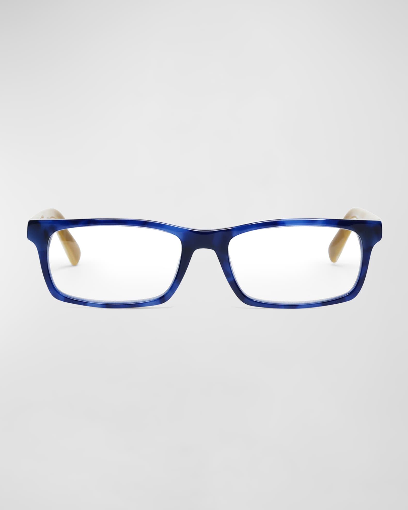 Number Cruncher Rectangle Acetate Reader Glasses 1
