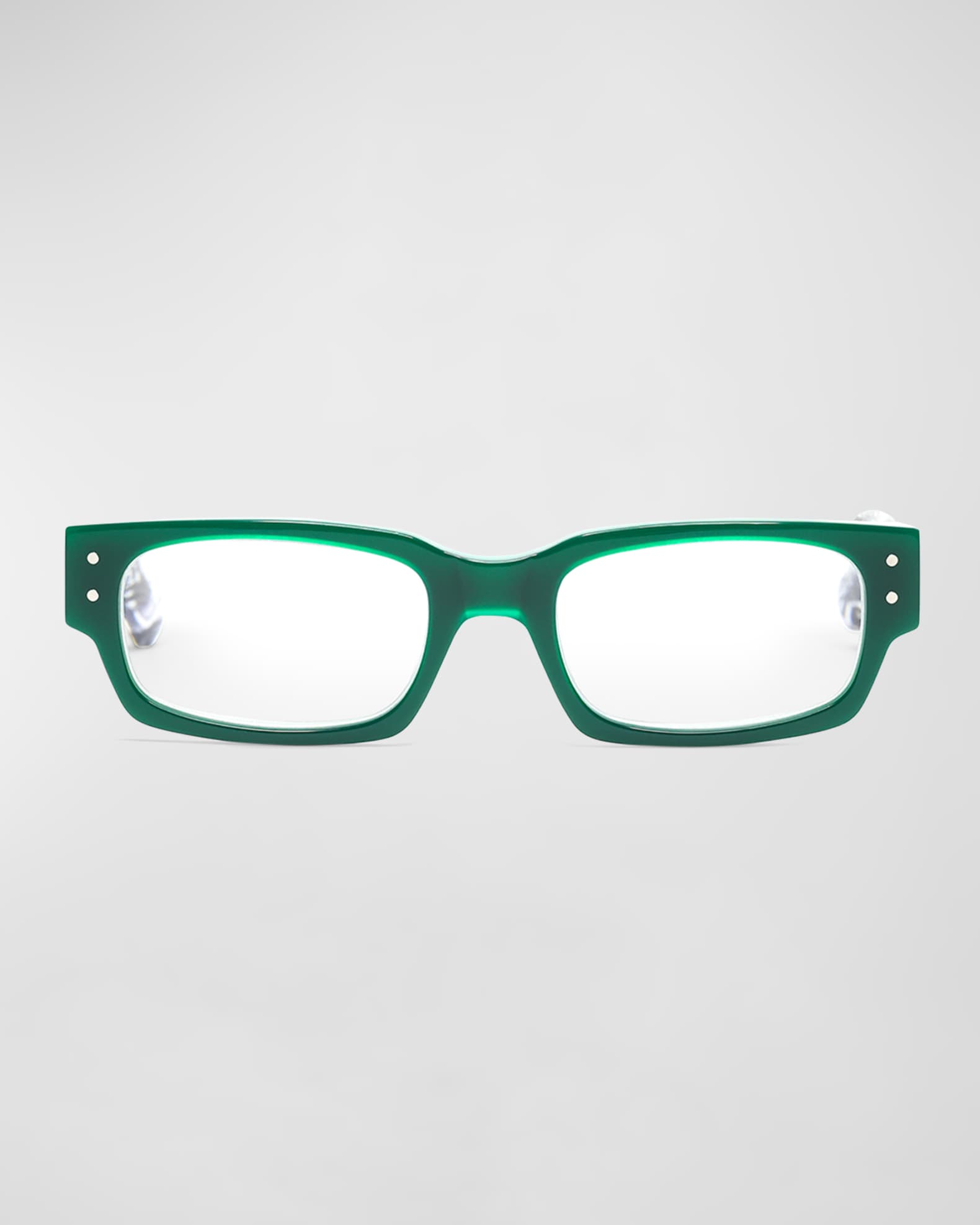 Peckerhead Rectangle Acetate Reader Glasses 1