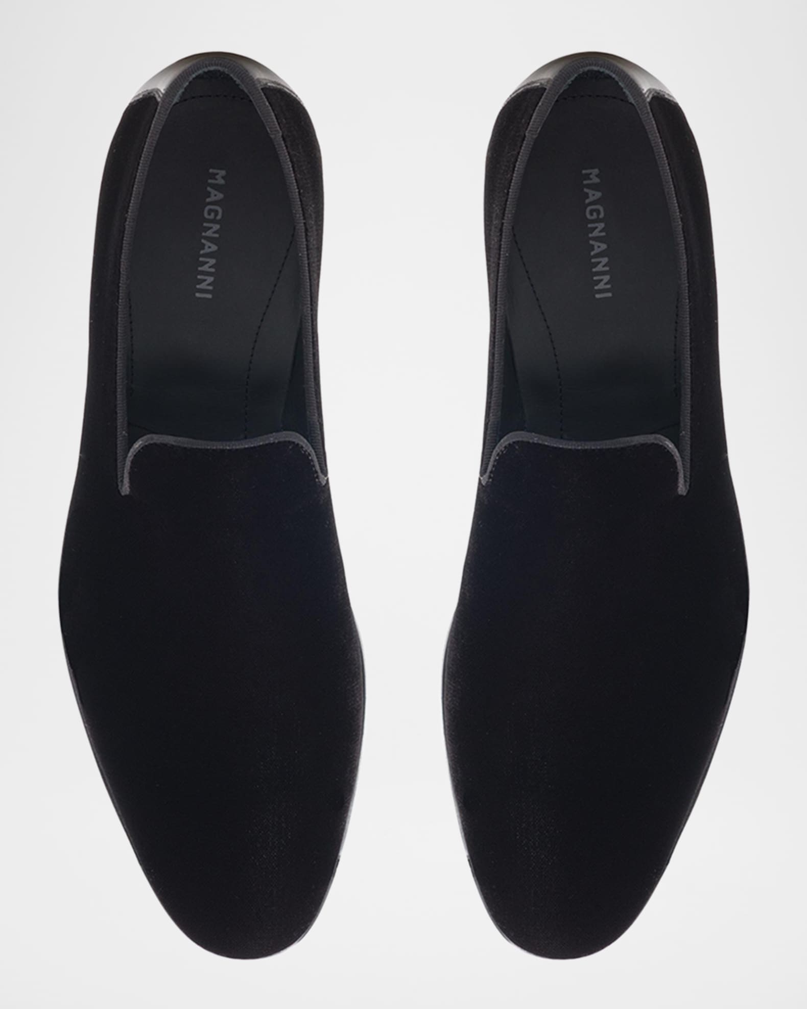 Magnanni Men's Jareth Velvet Venetian Loafers | Neiman Marcus