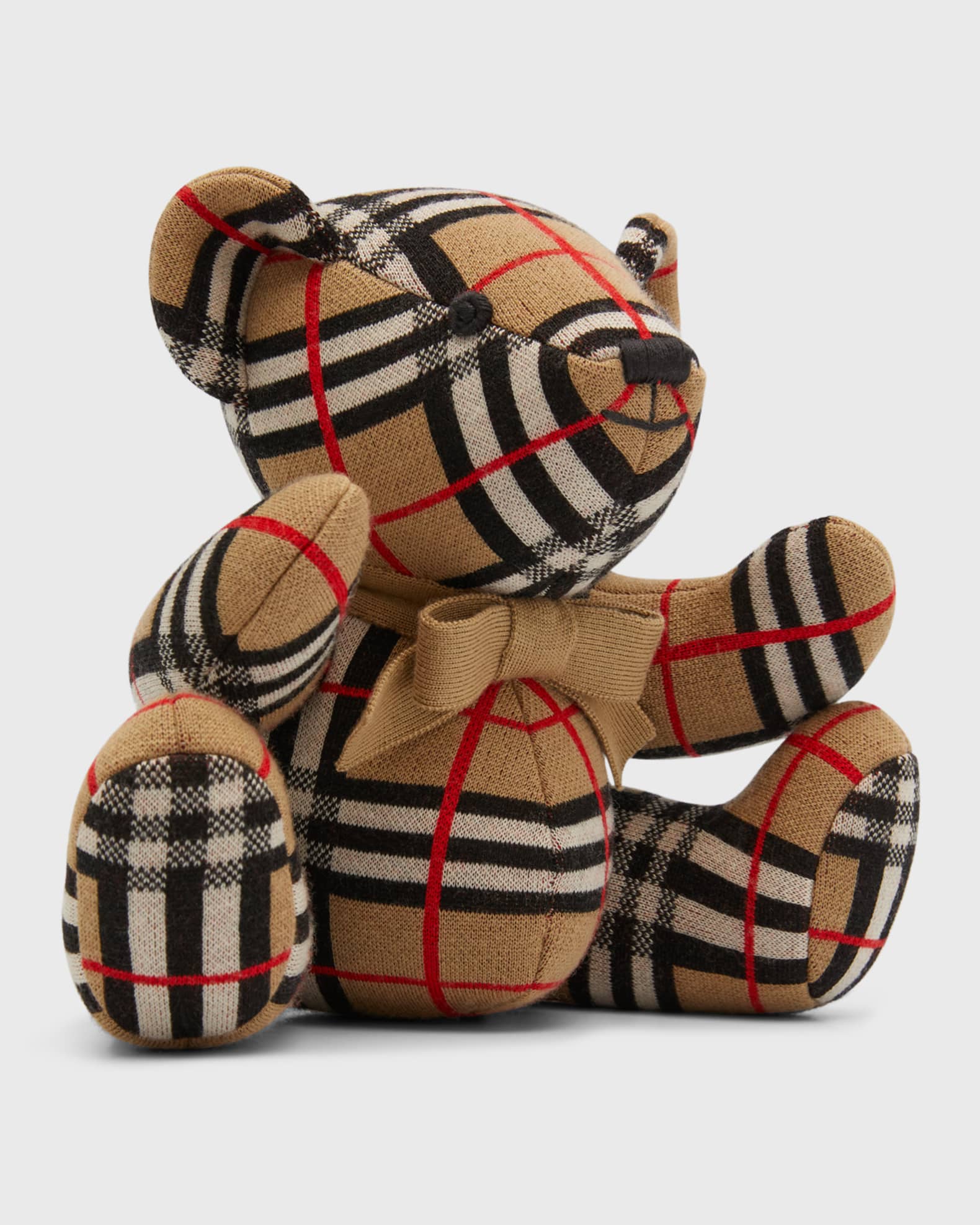 Vintage Louis Vuitton Monogram teddy bear.