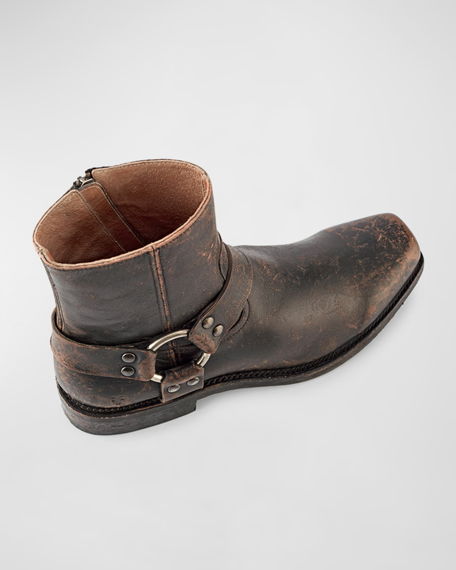 Frye Men's Conway Harness Leather Boots Neiman Marcus