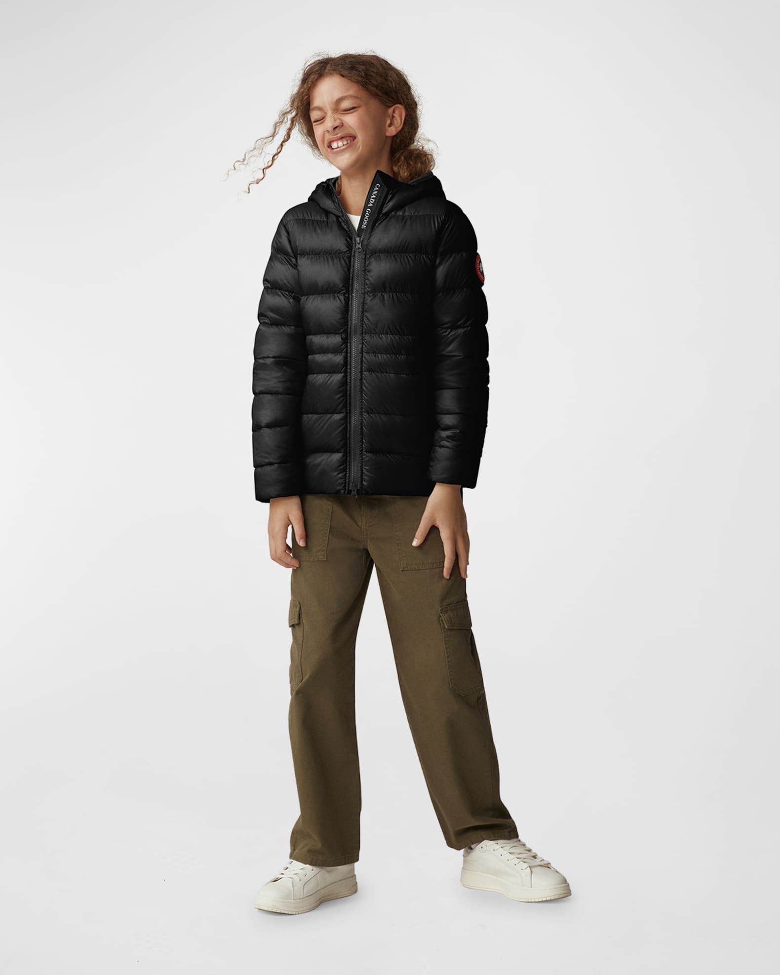 Kid s Cypress Youth Logo Quilted Jacket Size S XL