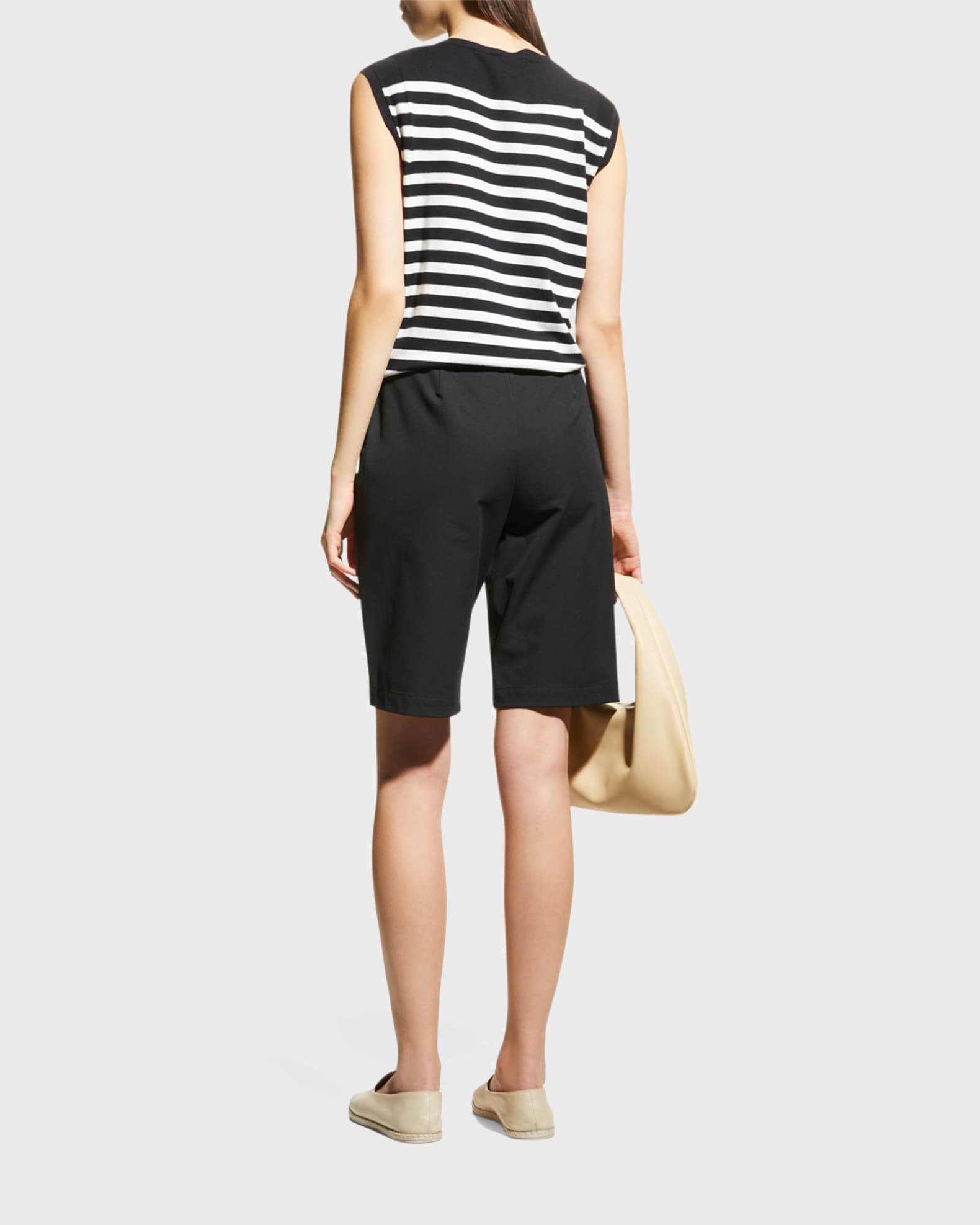 Lafayette 148 New York Manhattan Skinny Bermuda Shorts Neiman Marcus