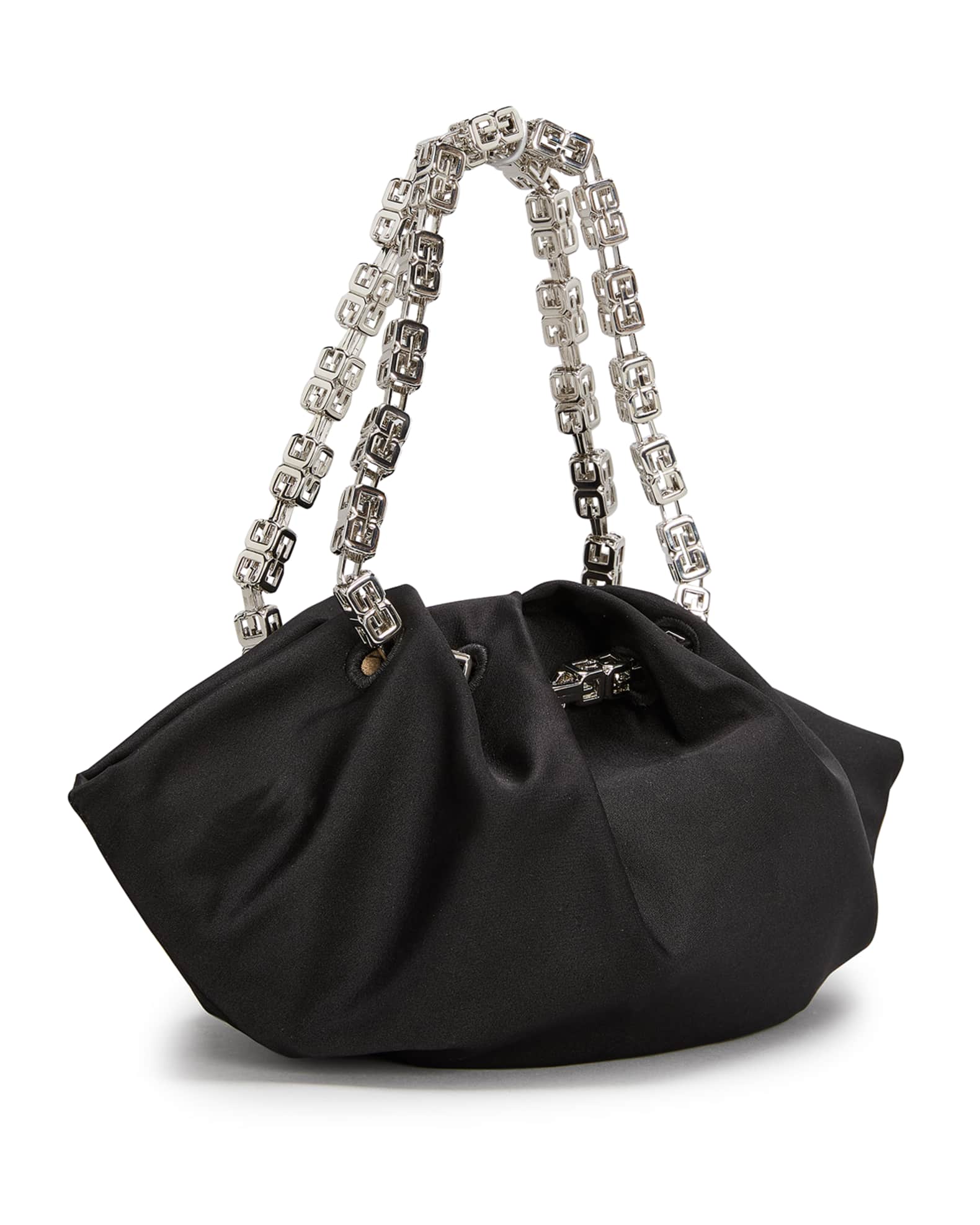 Givenchy Mini Kenny Monogram TopHandle Bag in Silk Neiman Marcus