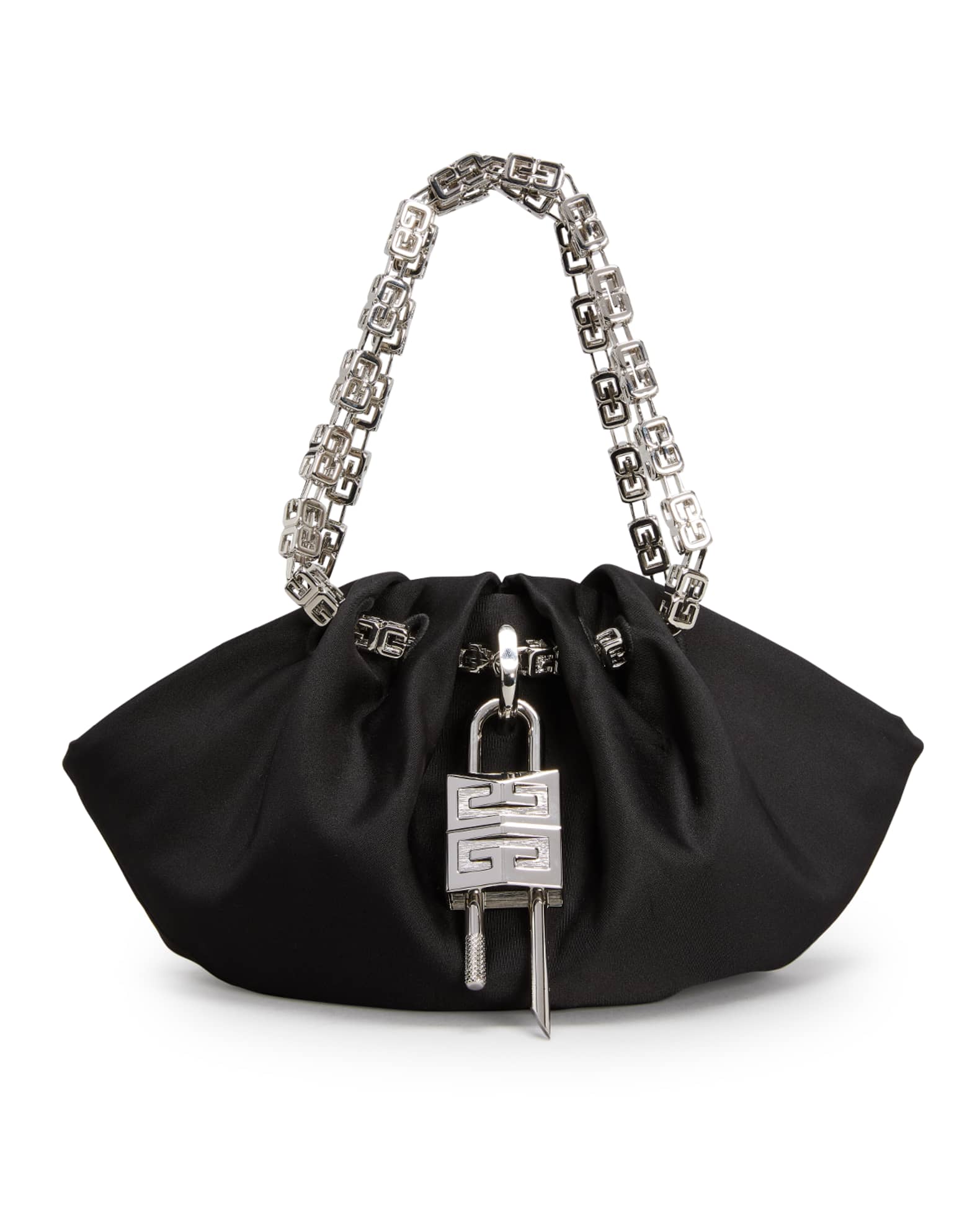 Givenchy Mini Kenny Monogram TopHandle Bag in Silk Neiman Marcus
