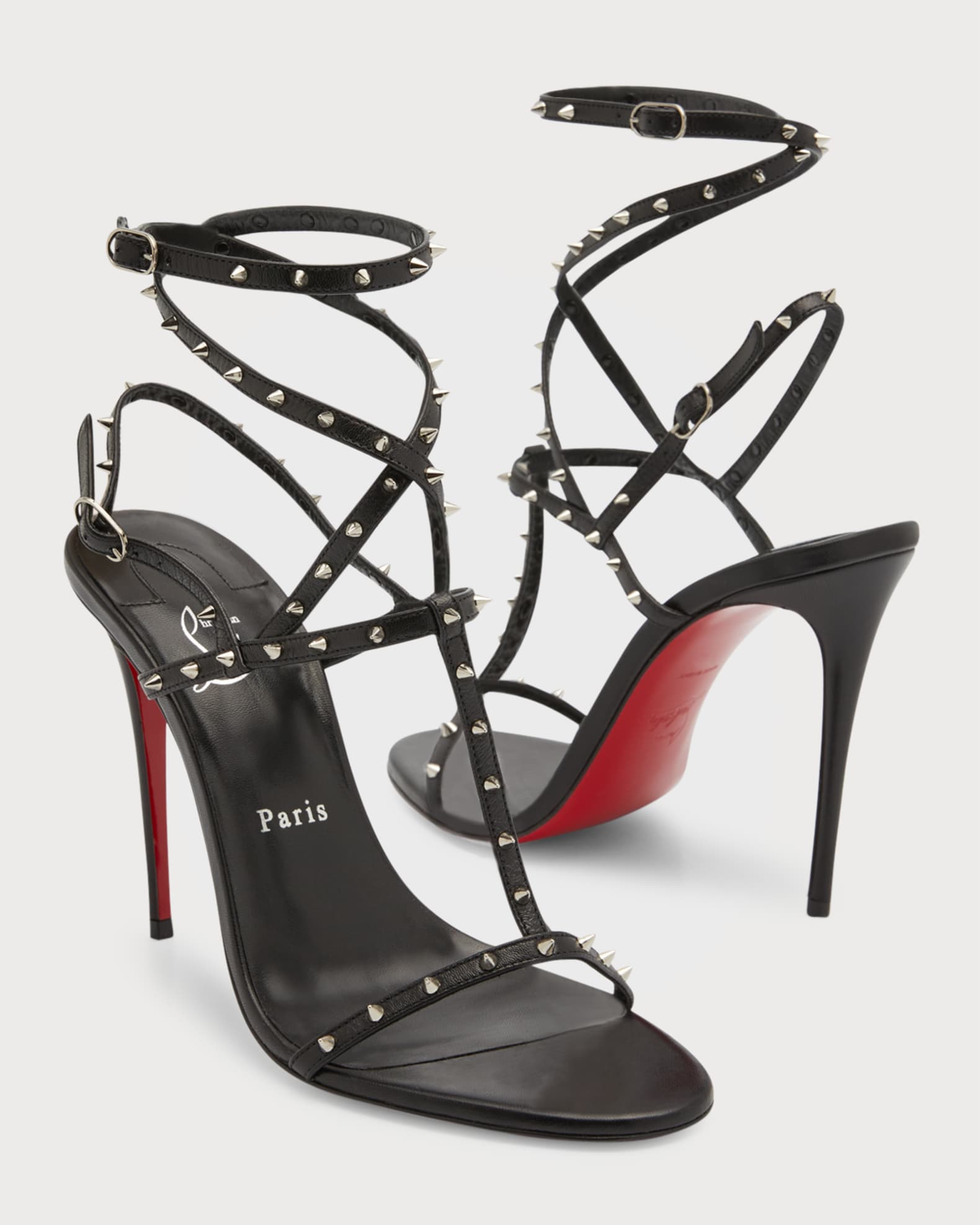 louboutin bombina spikes