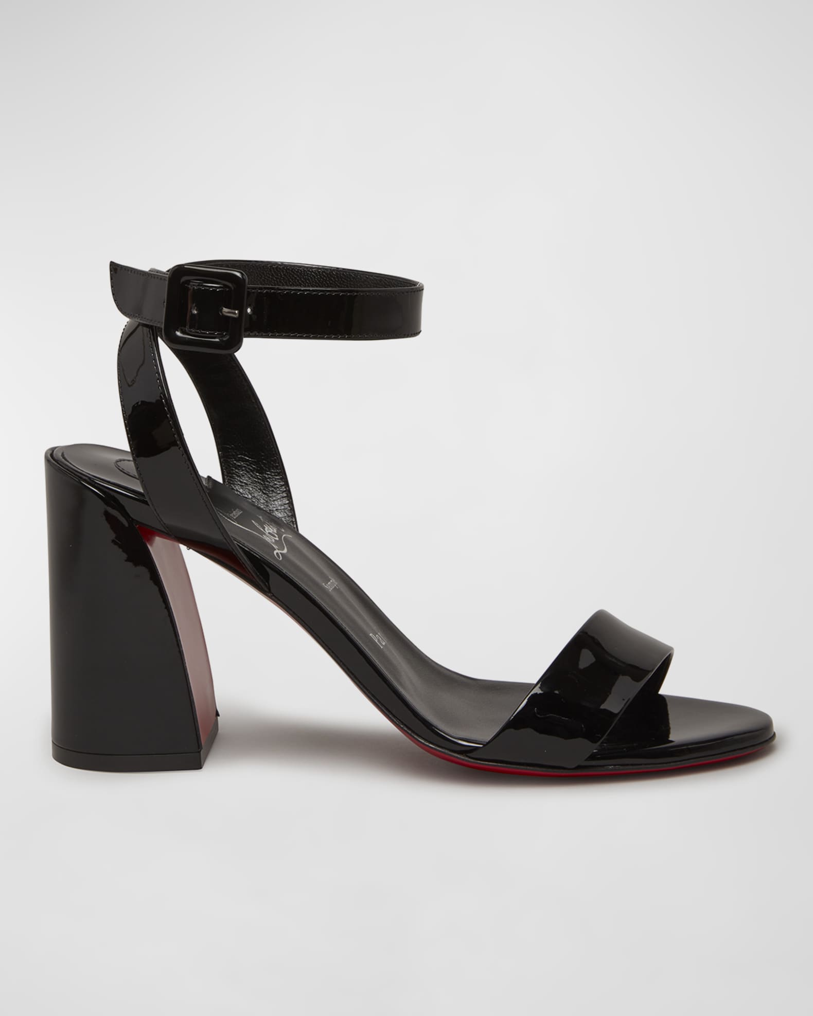 Louboutin chunky heel sales