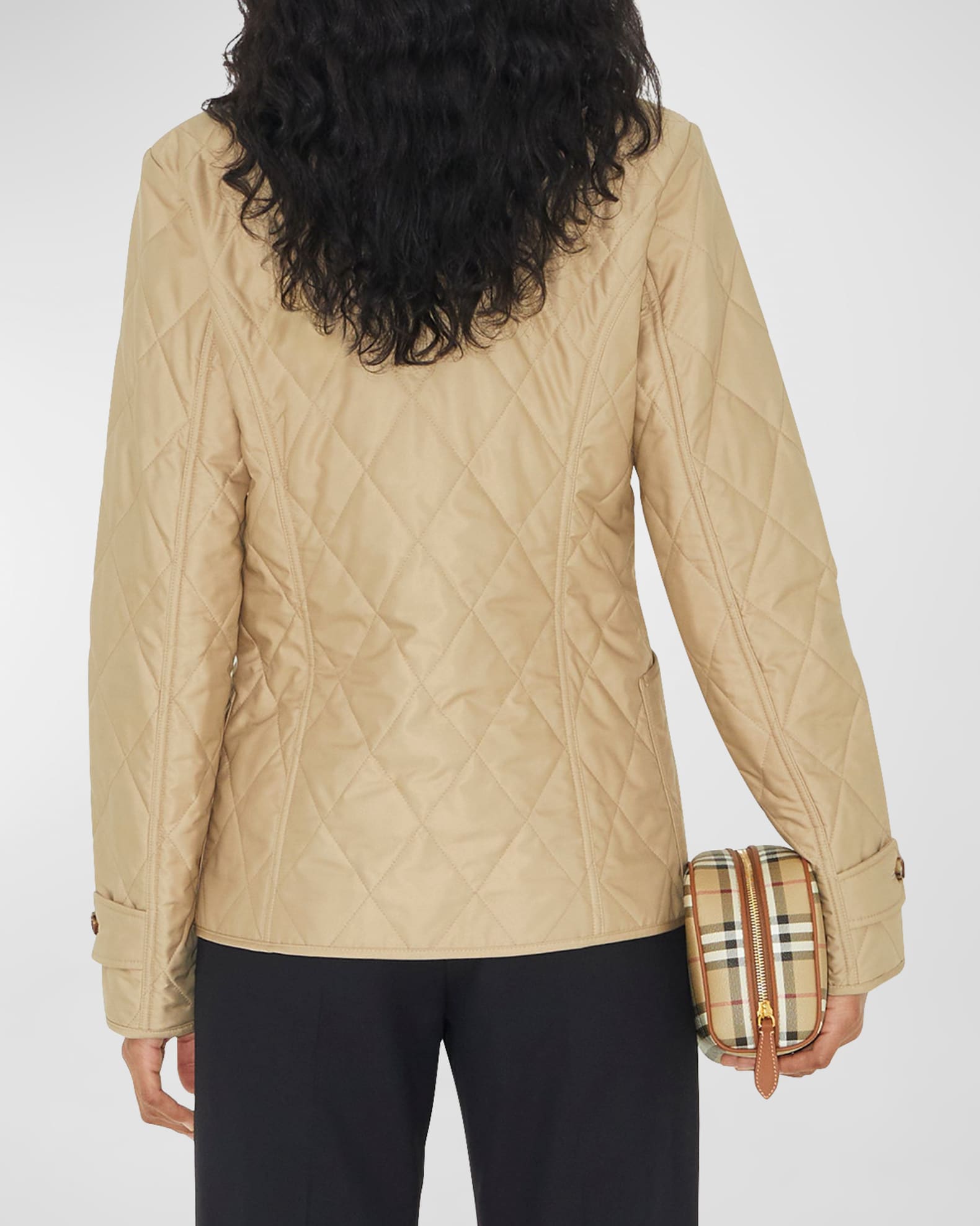 Burberry Fernleigh Diamond Quilted Jacket | Neiman Marcus