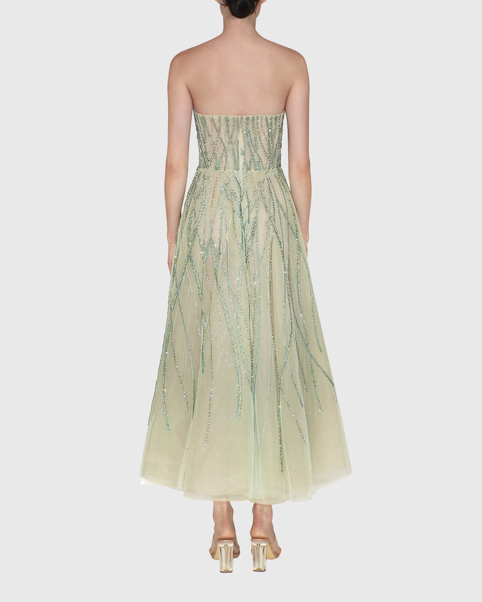 Neiman marcus tea length dresses top