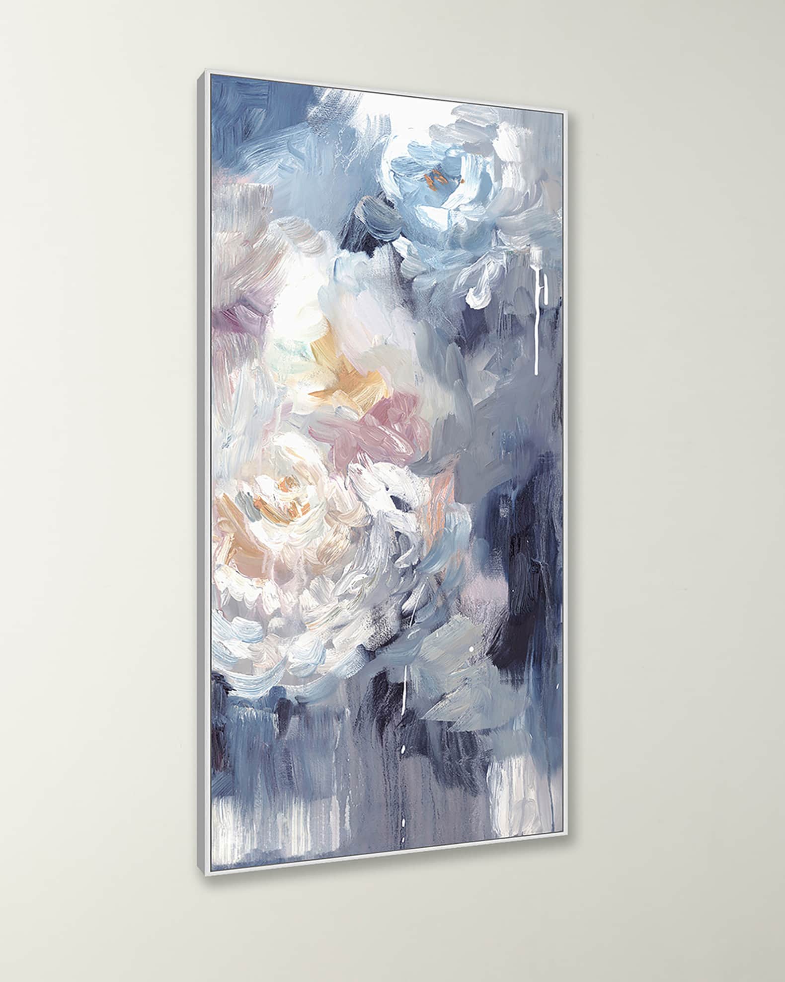 'Dripping Peonies 2' Wall Art 1